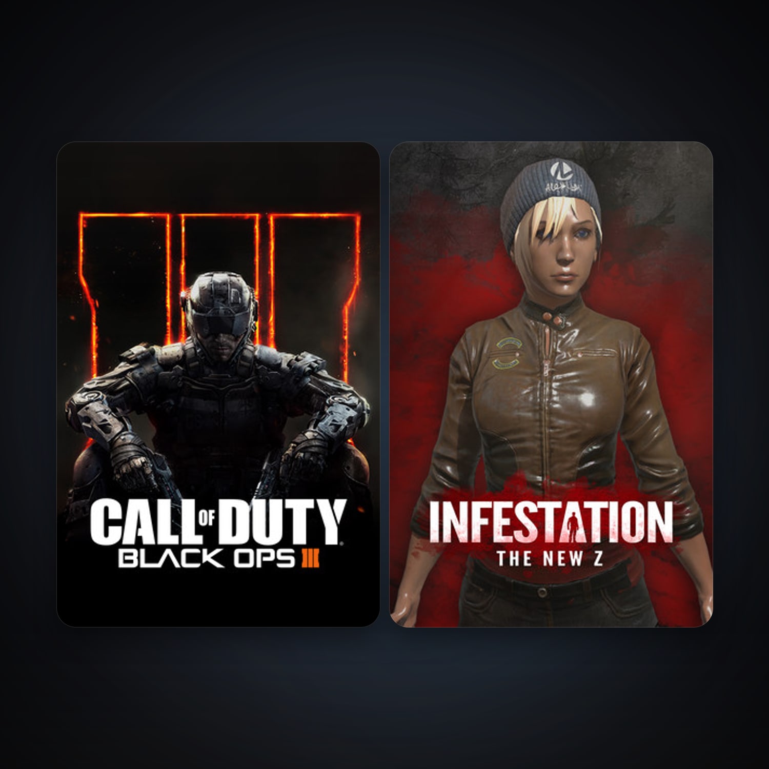 Call of Duty: Black Ops III + Infestation: The New Z, 2 games, clean — HabibiAccounts