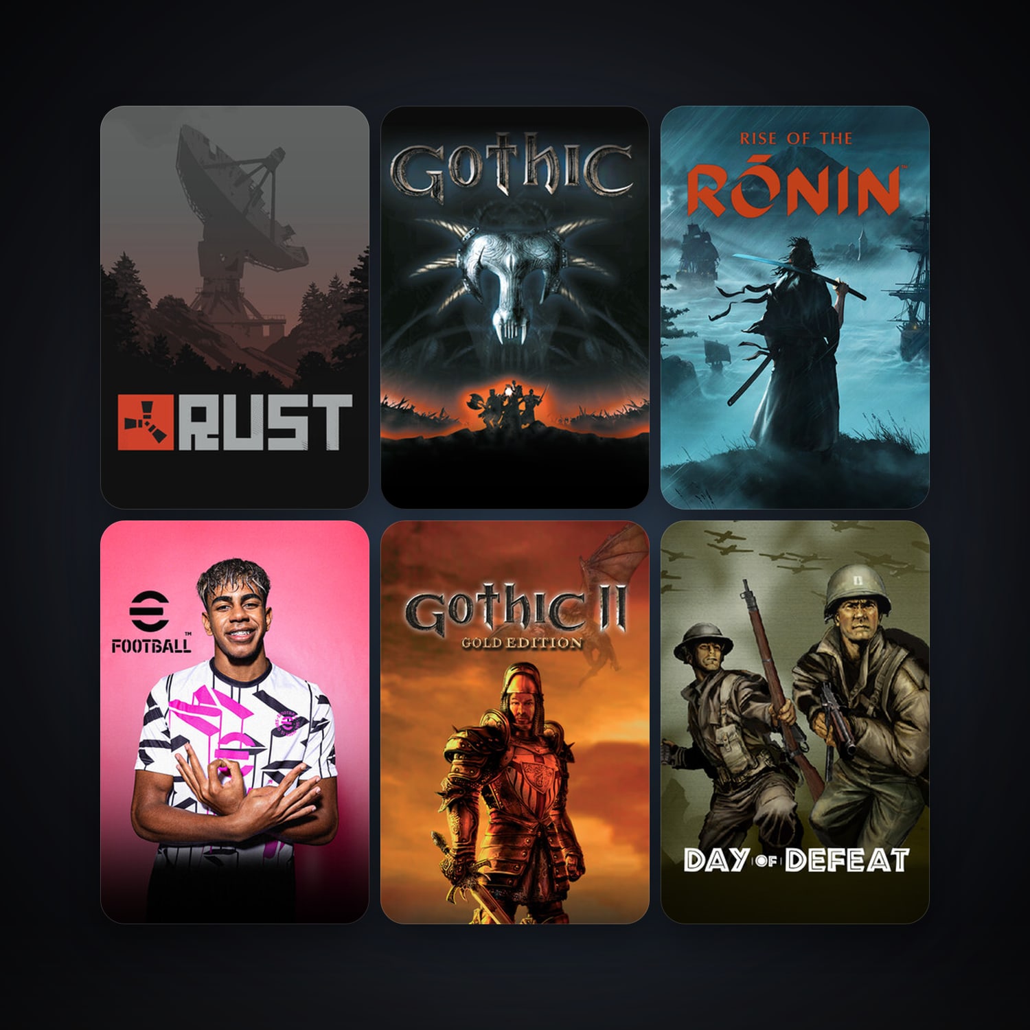 Day of Defeat + Half-Life 2, 43 games, clean — HabibiAccounts