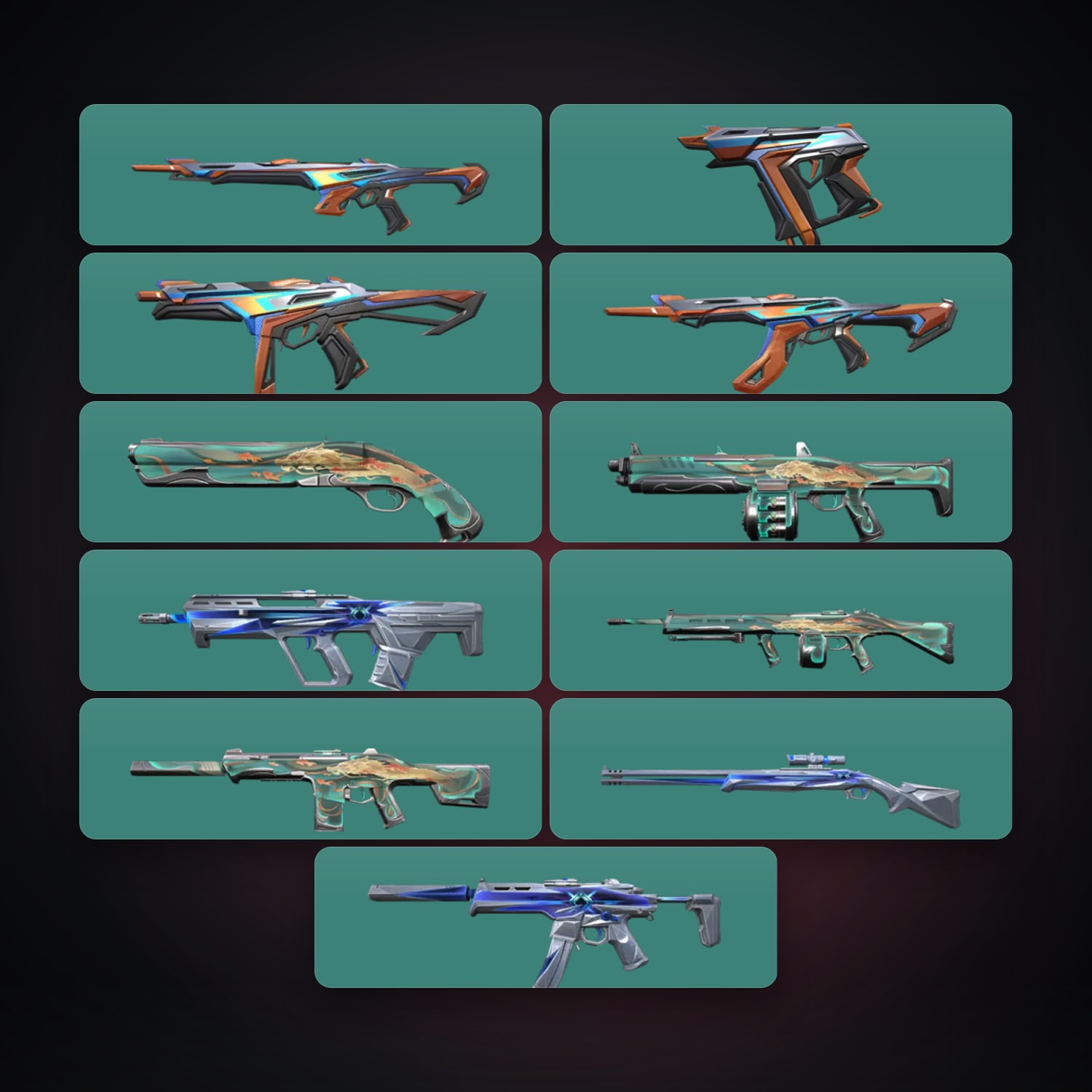 EU Bronze 1 locker — 11 skins, lvl 59 — HabibiAccounts