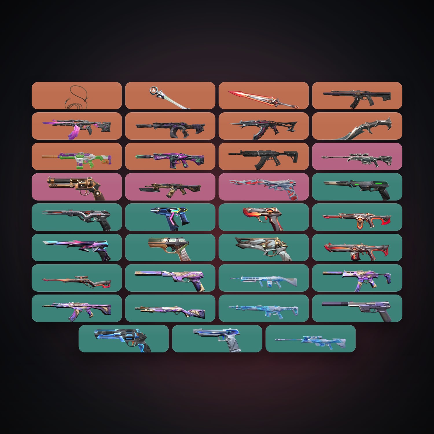 EU Diamond 1 locker — 4 knives, 36 skins, lvl 174 — HabibiAccounts