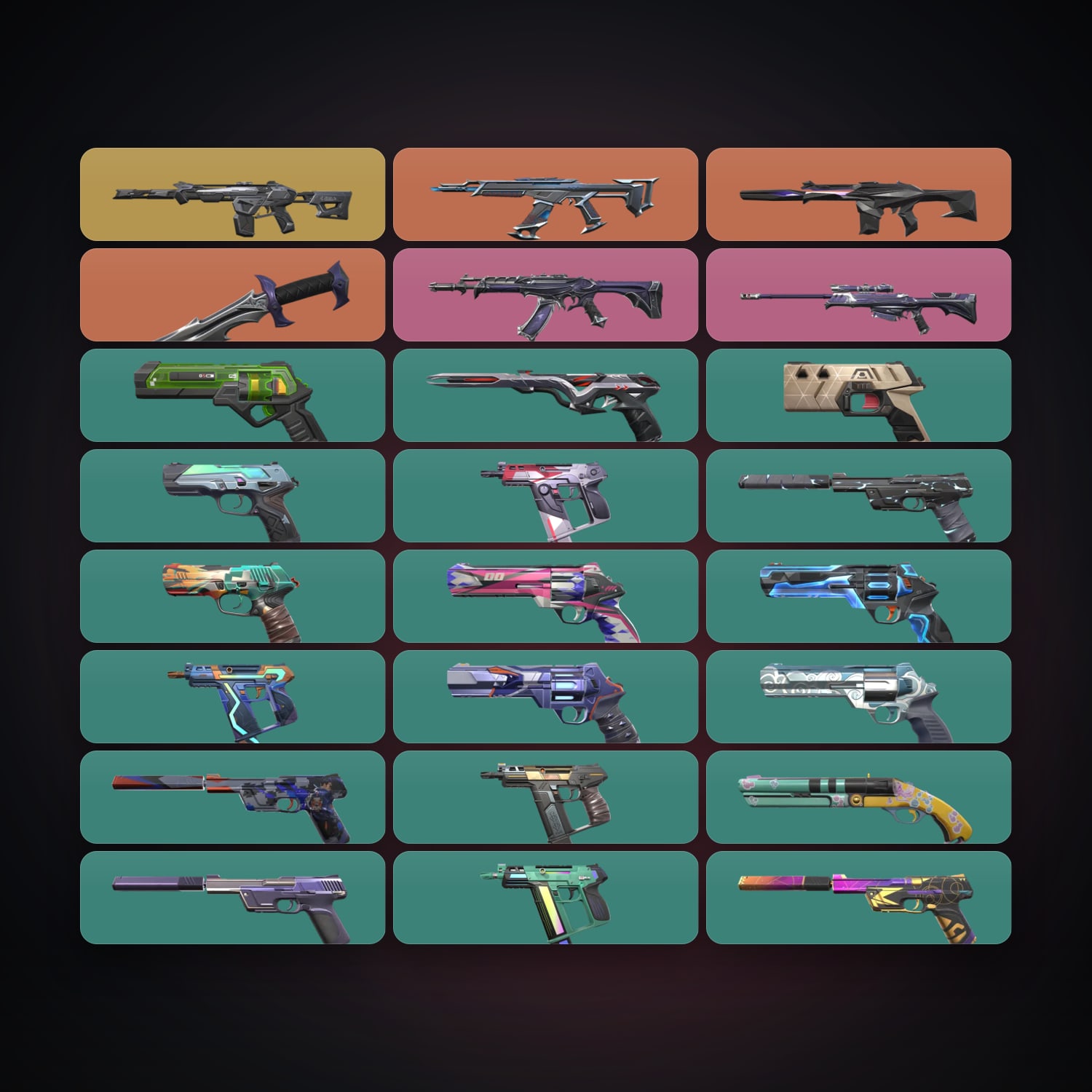AP Silver 2 locker — 1 knives, 24 skins, lvl 240 — HabibiAccounts