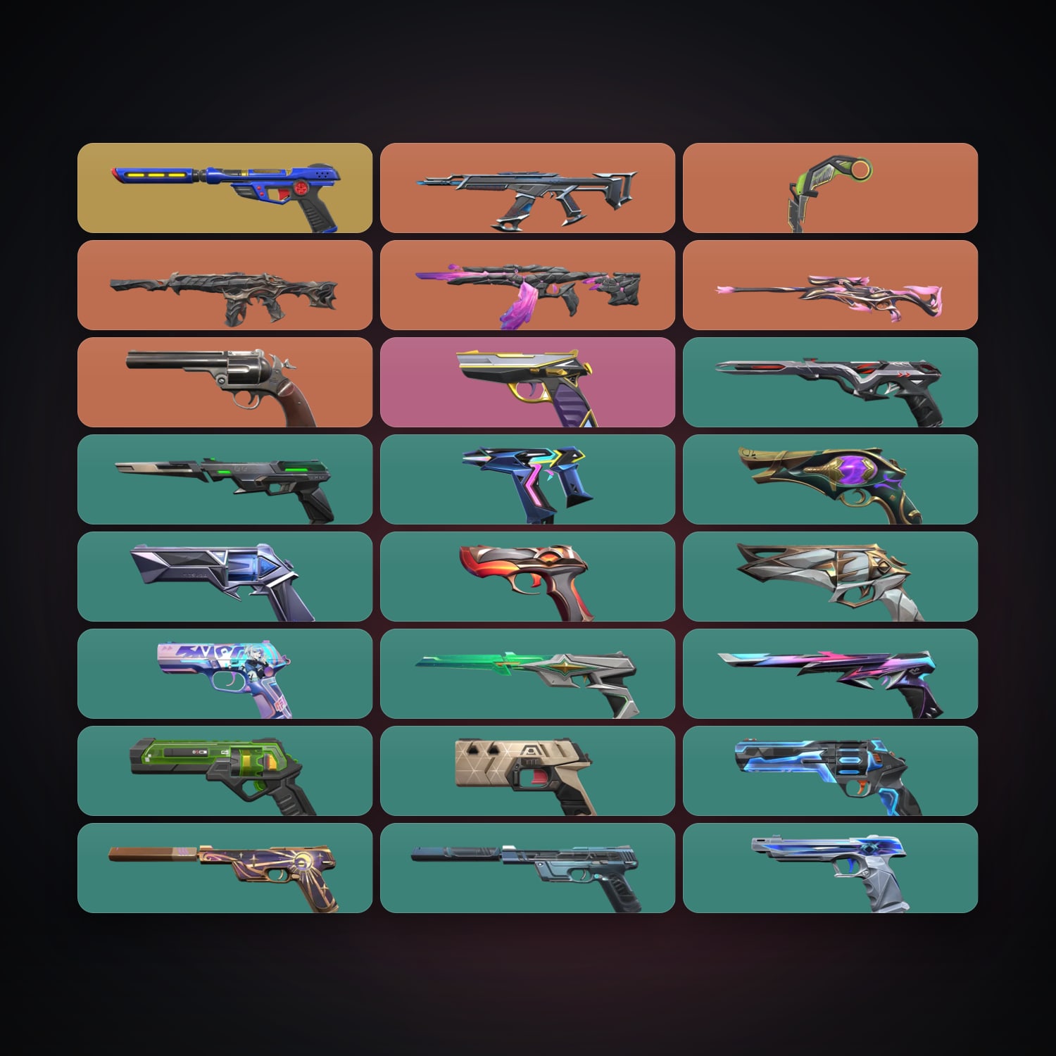 EU Gold 3 locker — 1 knives, 24 skins, lvl 276 — HabibiAccounts