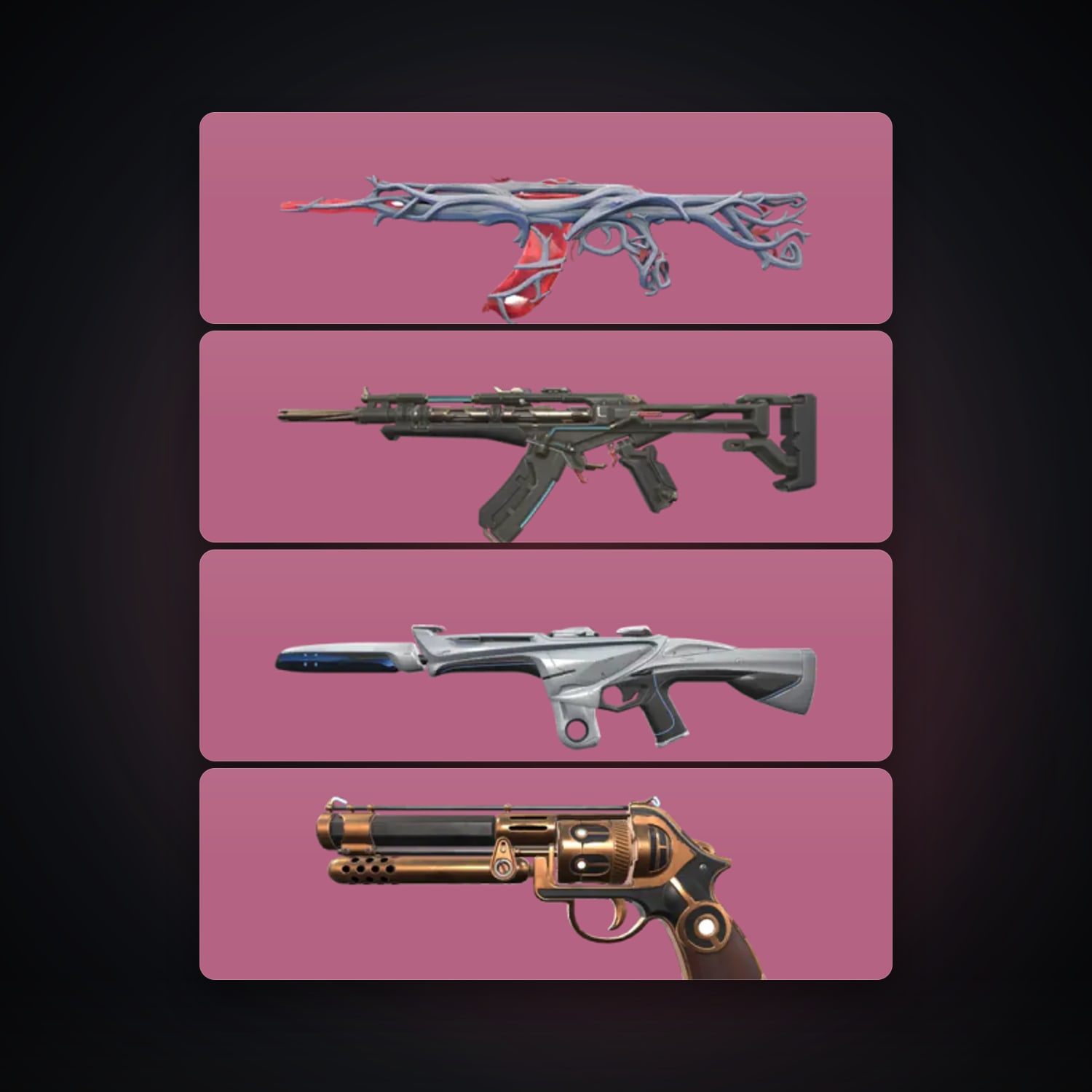 NA Silver 2 locker — 4 skins, lvl 58 — HabibiAccounts