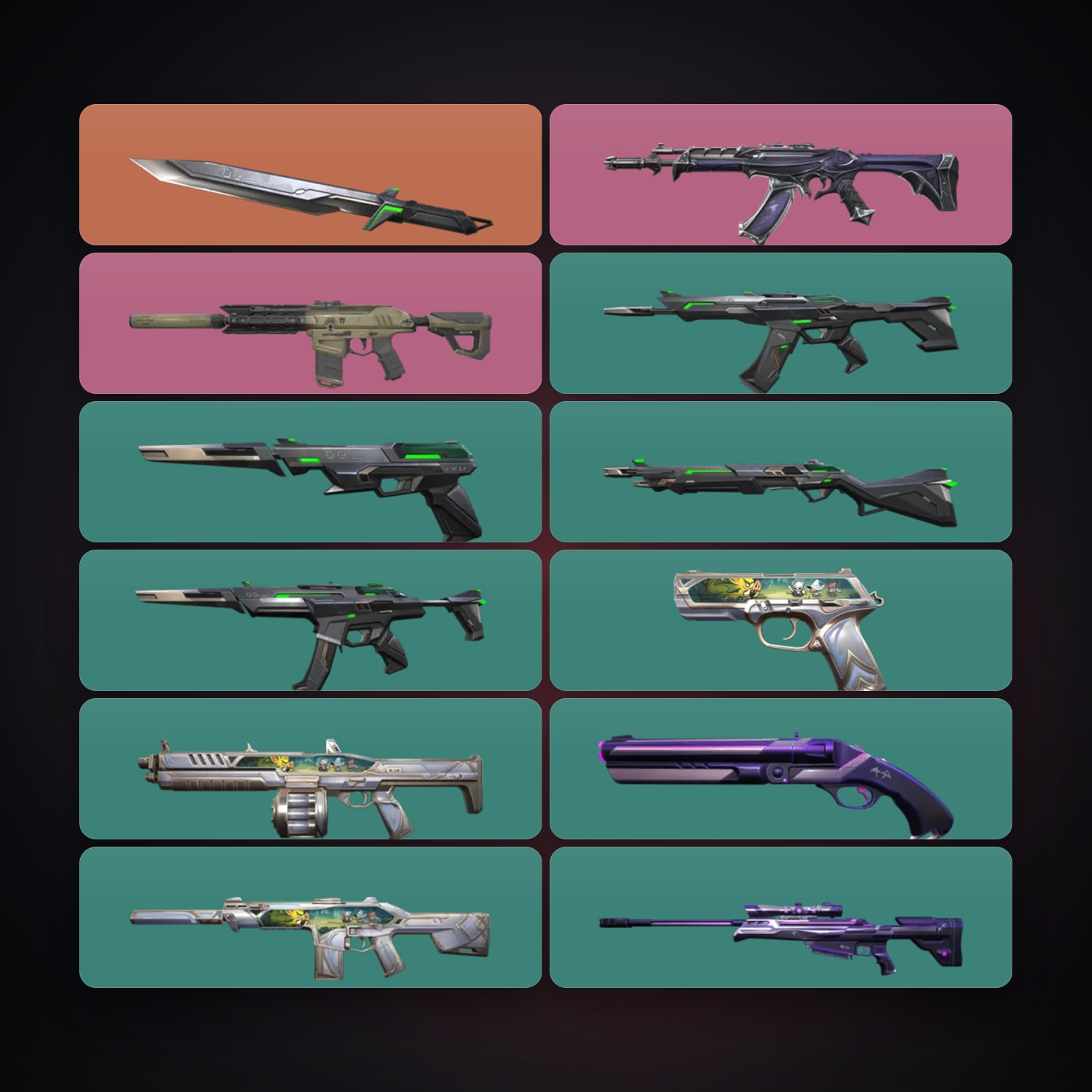 NA Gold 2 locker — 1 knives, 14 skins, lvl 60 — HabibiAccounts