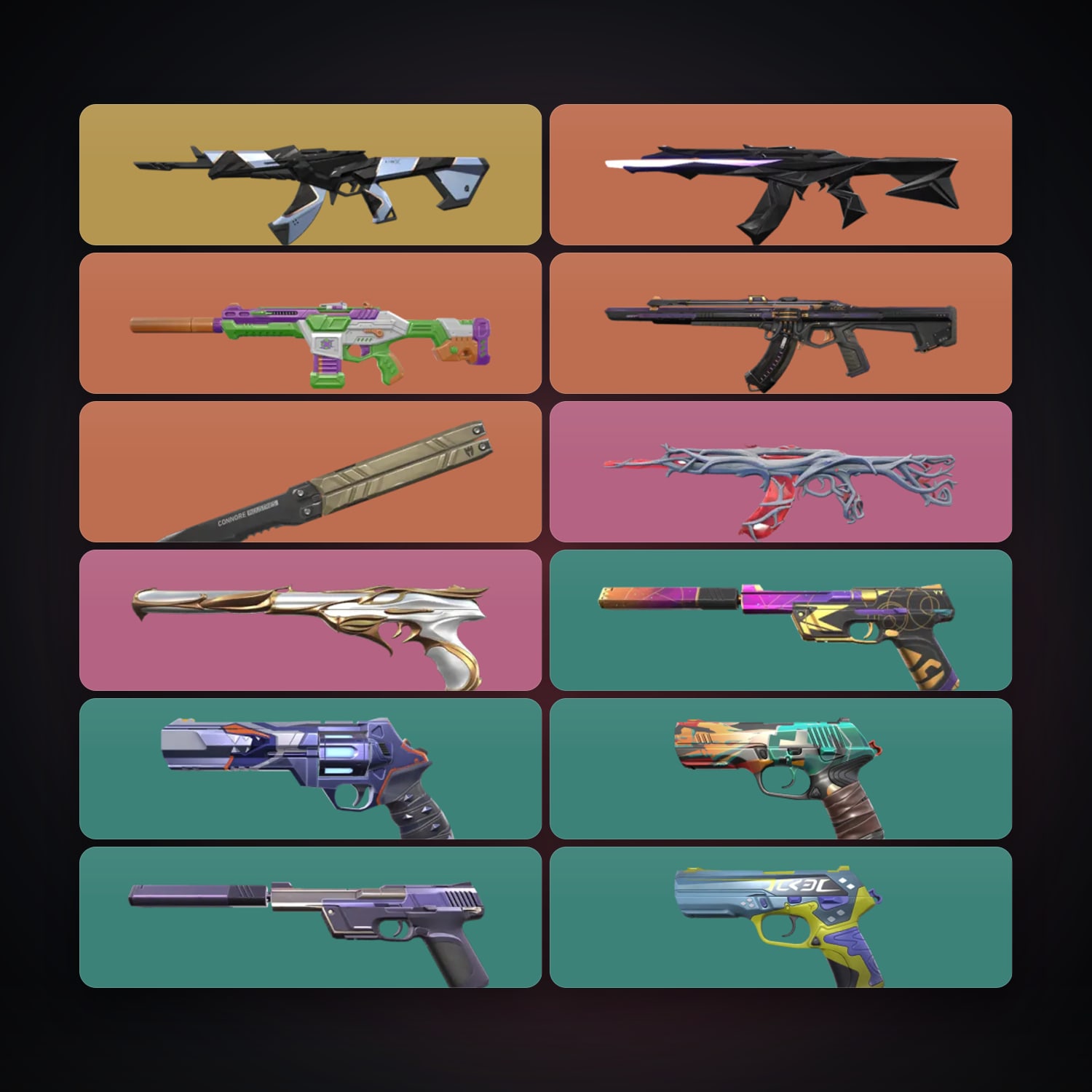 EU Gold 2 locker — 1 knives, 12 skins, lvl 109 — HabibiAccounts