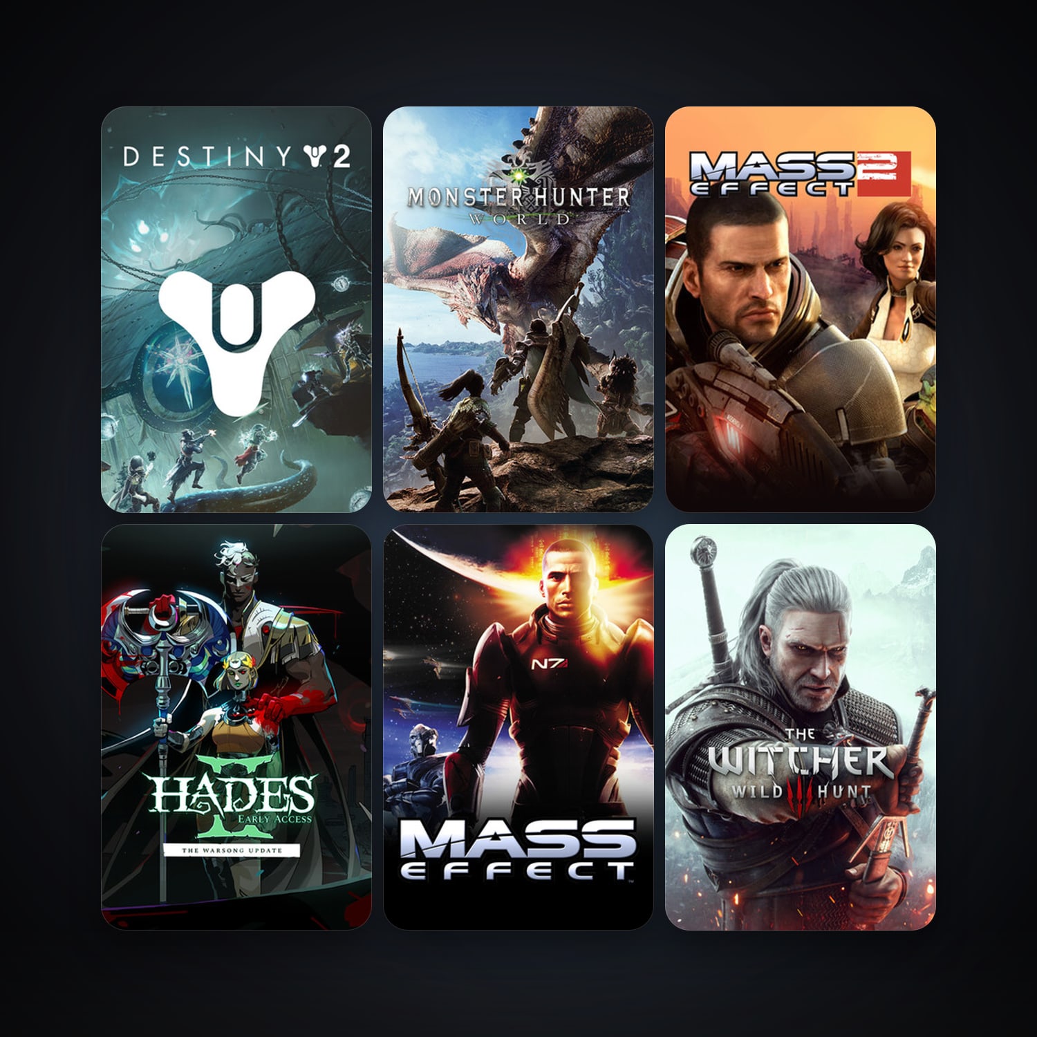Mass Effect + The Witcher: Enhanced Edition Director's Cut, 97 games, Steam 10, clean — HabibiAccounts