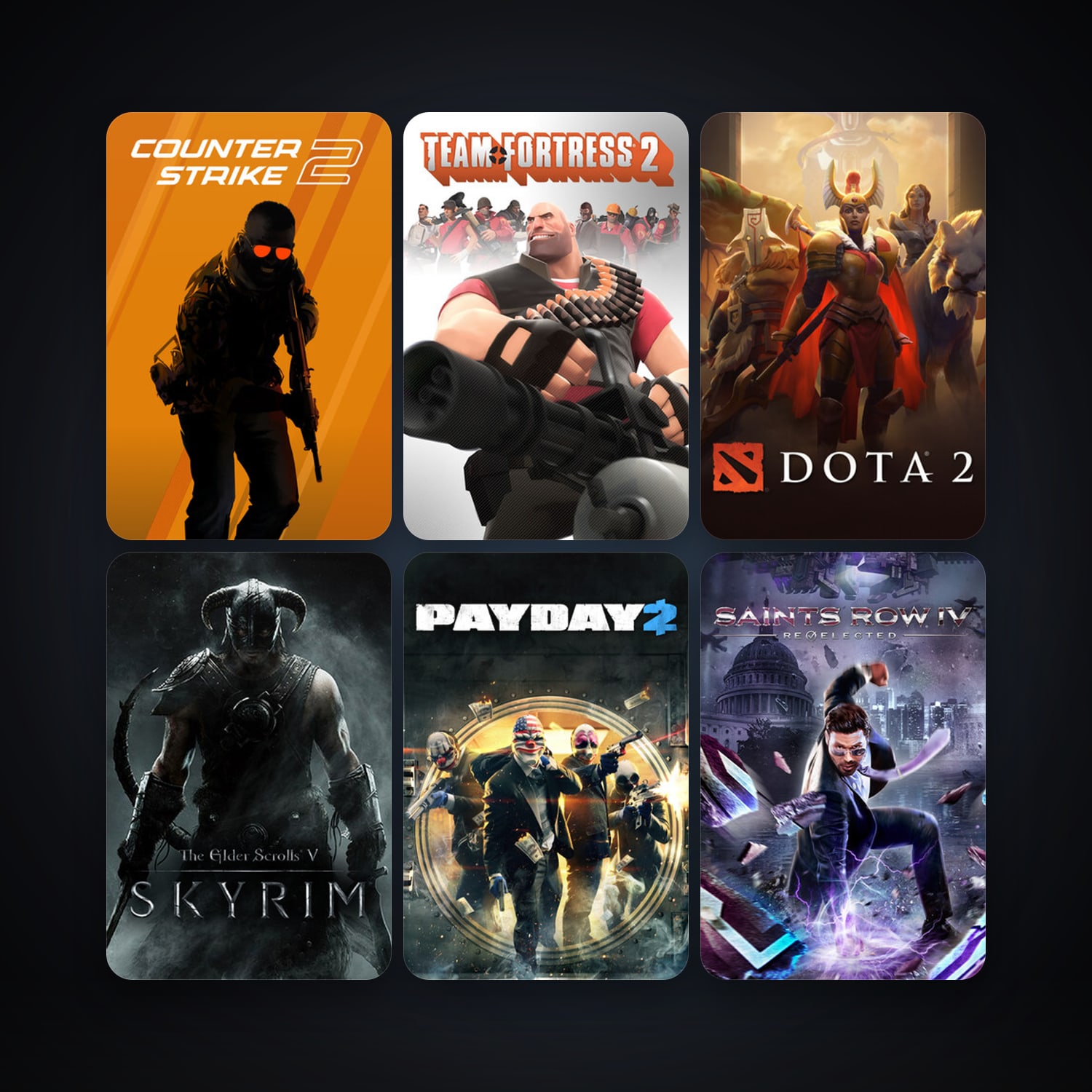 CS2 Prime + The Elder Scrolls V: Skyrim, 67 games, Steam 10, clean — HabibiAccounts