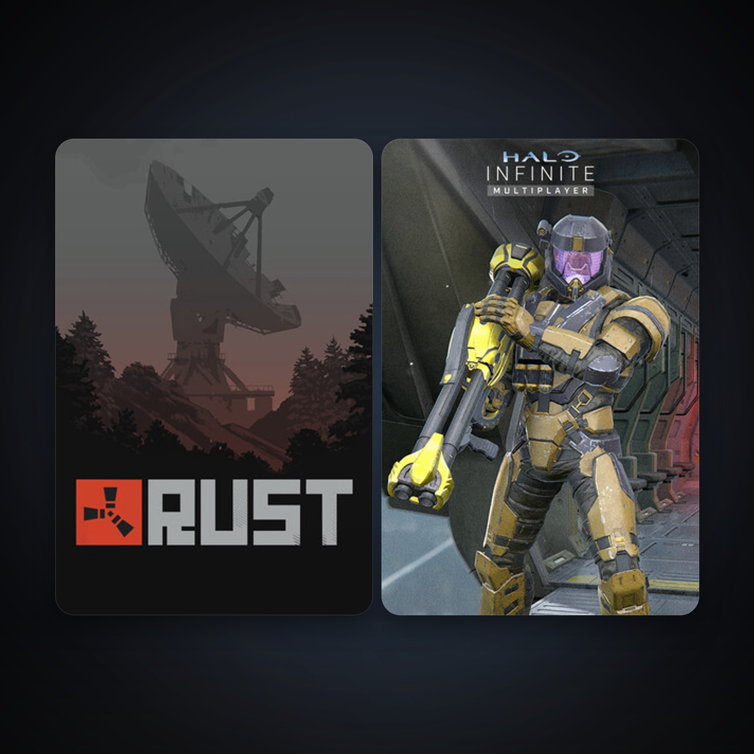 Rust + Halo Infinite, 4 games, clean — HabibiAccounts