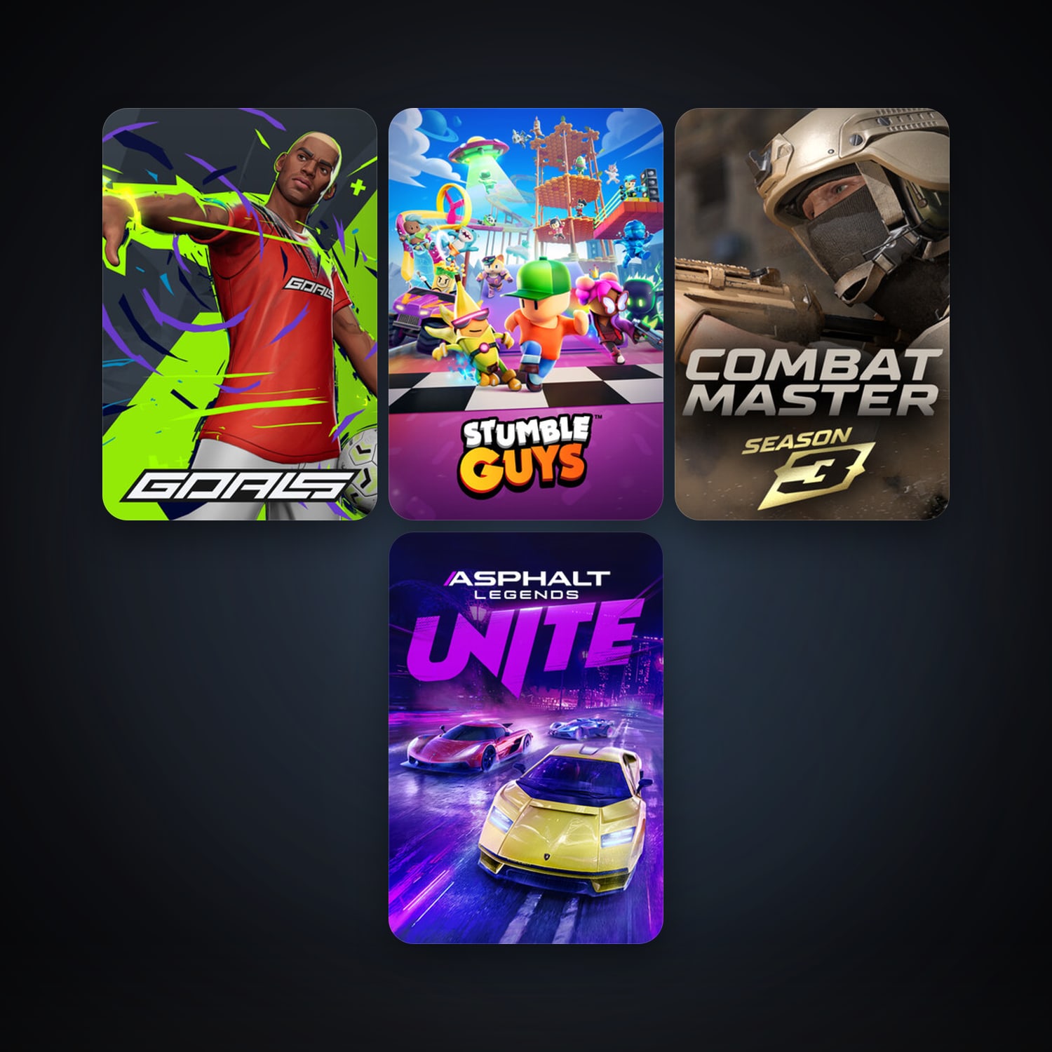حساب ستيم فلين، Stumble Guys وAsphalt Legends Unite، 7 لعبة، صامد واضح — HabibiAccounts