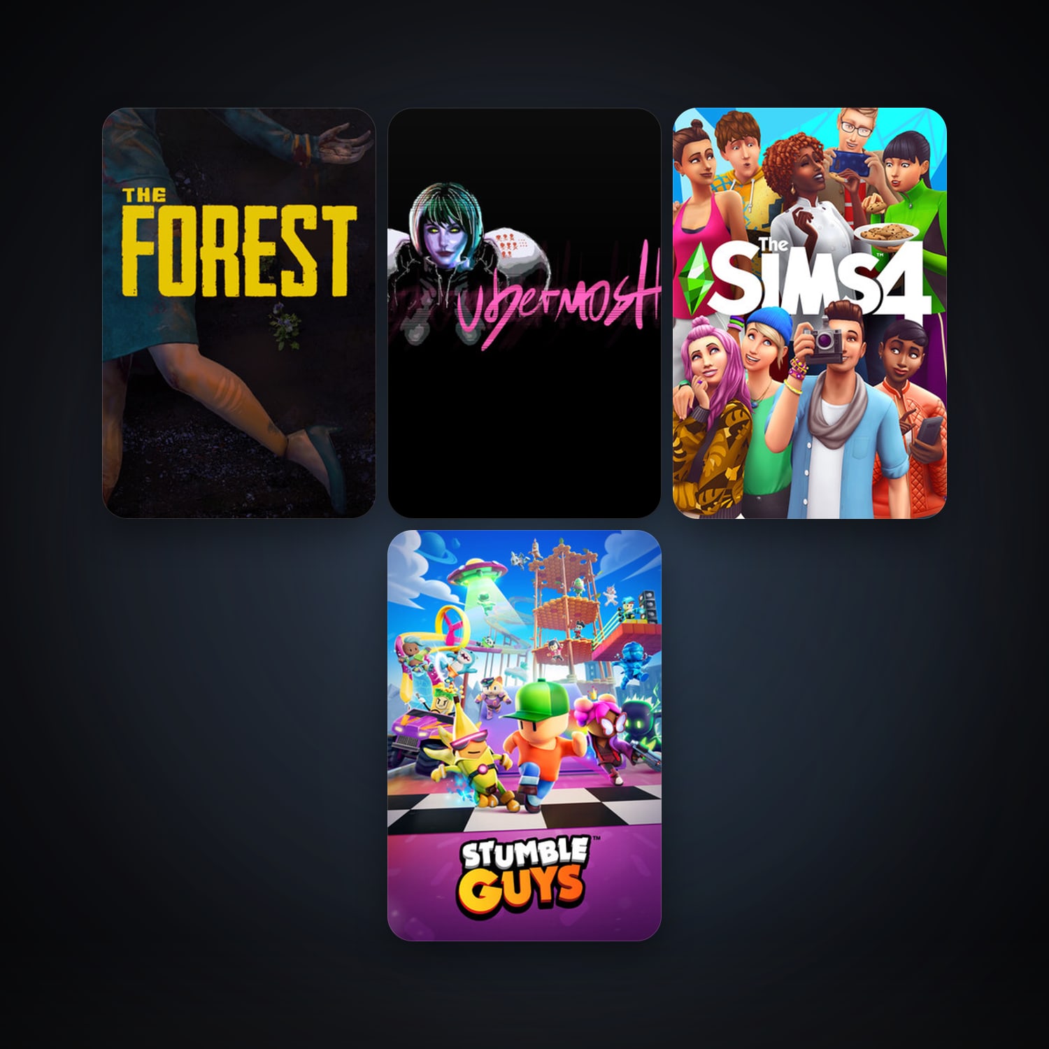 The Forest + The Witcher 3: Wild Hunt, 20 games, clean — HabibiAccounts