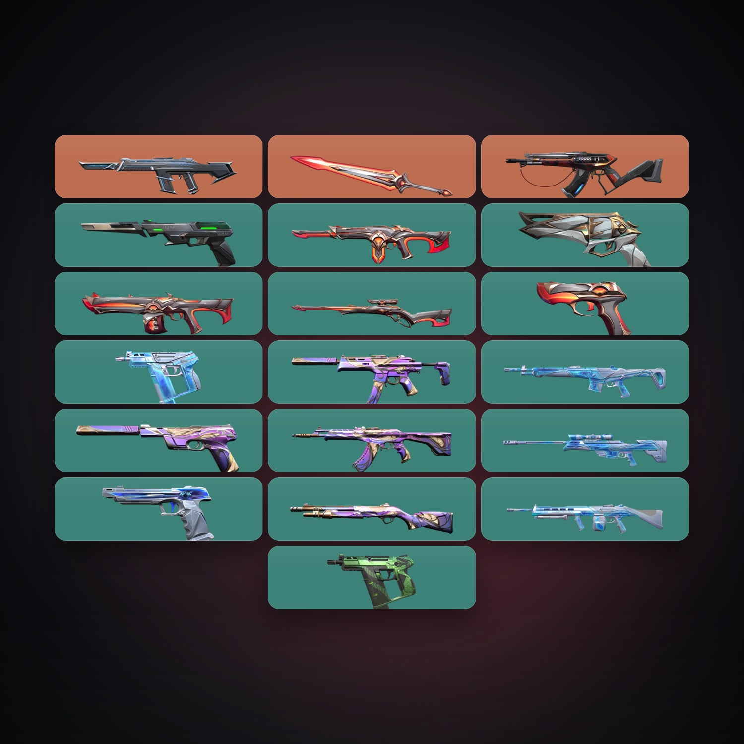 EU Plat 1 locker — 1 knives, 19 skins, lvl 122 — HabibiAccounts