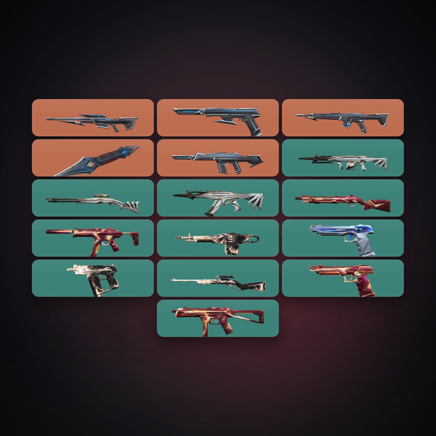 AP Silver 1 locker — 1 knives, 16 skins, lvl 34 — HabibiAccounts