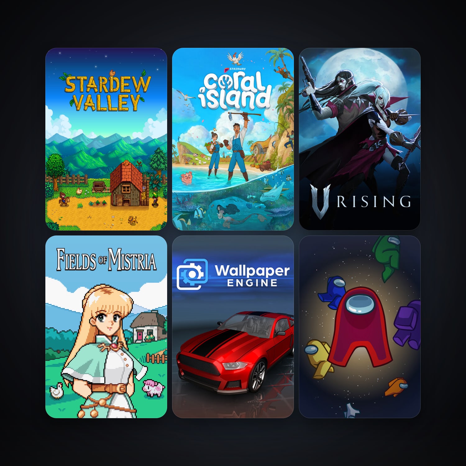 HuniePop + Stardew Valley, 86 games, Steam 12, clean — HabibiAccounts