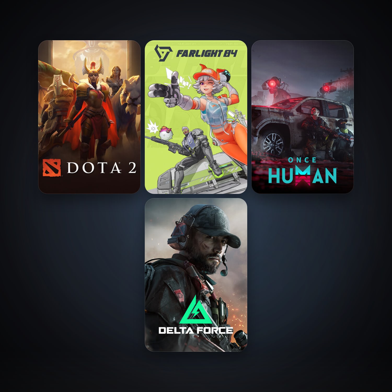 Dota 2 + Farlight 84, 10 games, clean — HabibiAccounts