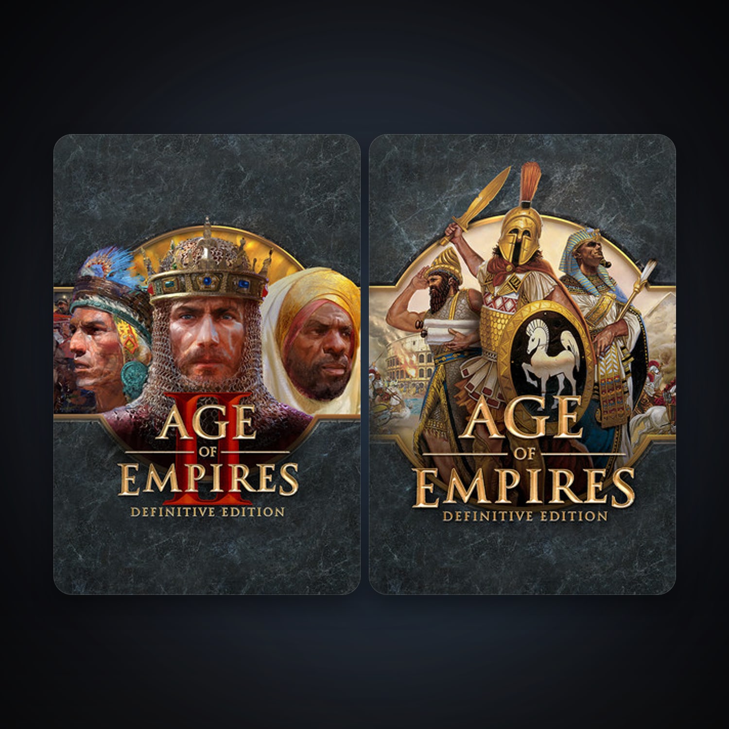 Age of Empires II: Definitive Edition + Age of Empires: Definitive Edition, 2 games, clean — HabibiAccounts
