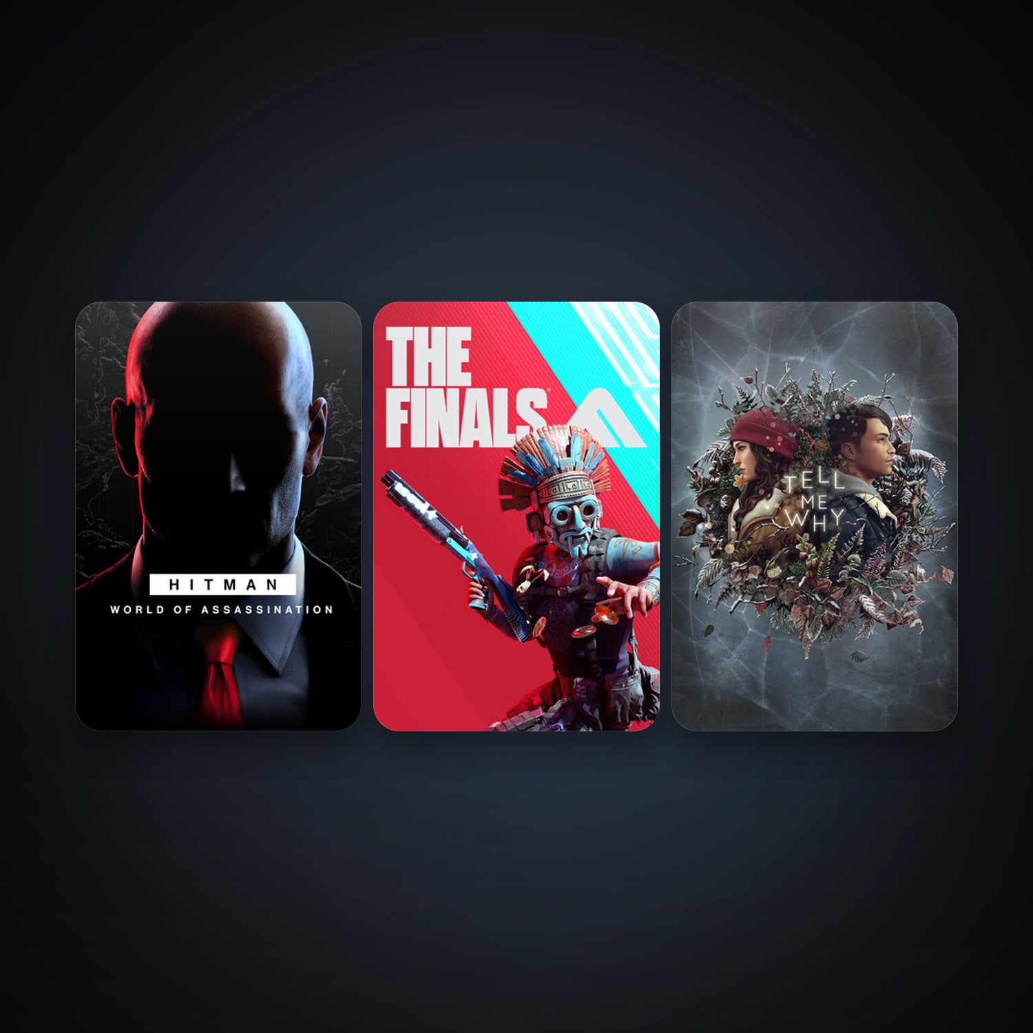 Tell Me Why + HITMAN World of Assassination, 11 games, clean — HabibiAccounts