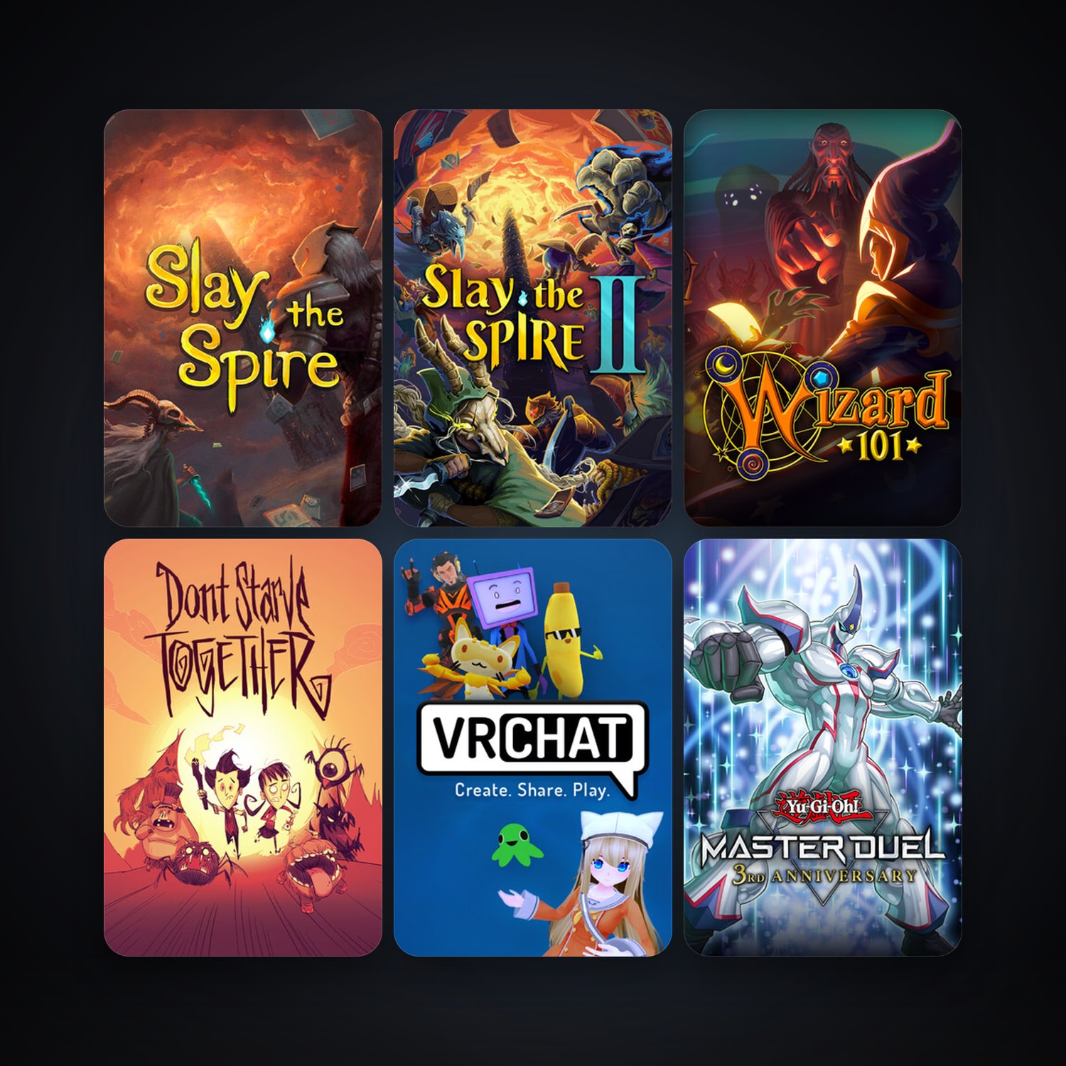 Don't Starve Together + VRChat, 9 games, clean — HabibiAccounts