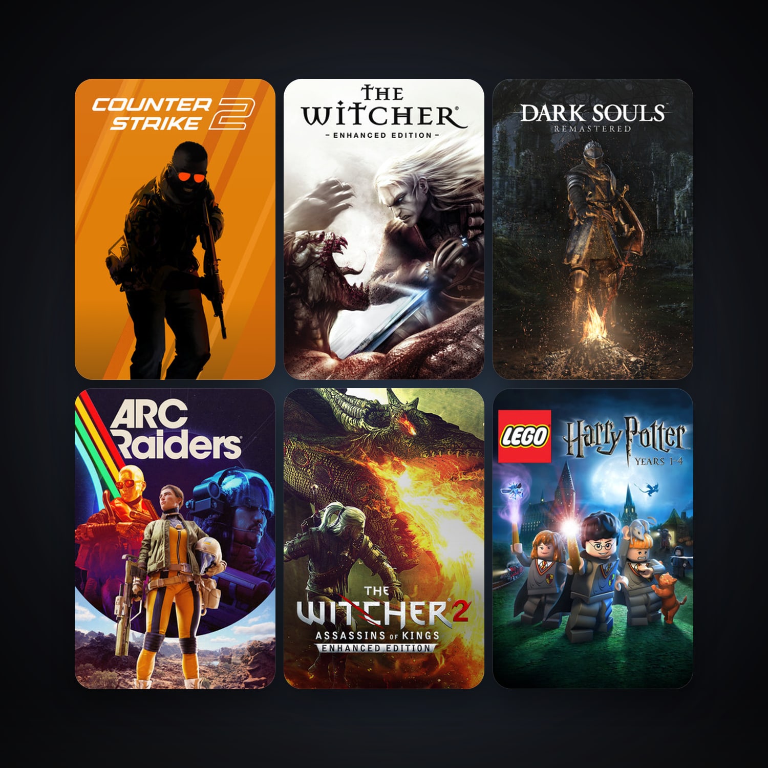 CS2 Prime + The Witcher: Enhanced Edition Director's Cut, 39 games, clean — HabibiAccounts