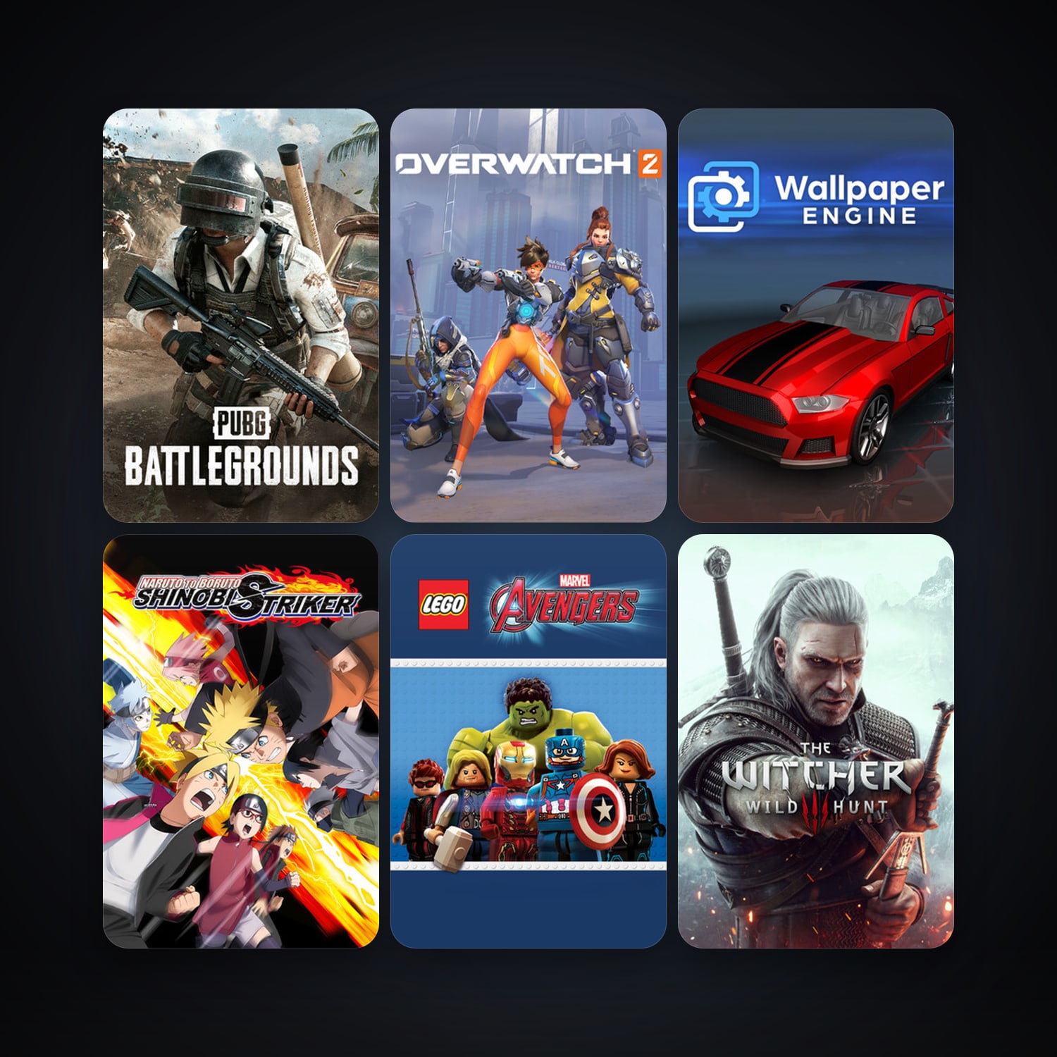 Injustice: Gods Among Us Ultimate Edition + NARUTO SHIPPUDEN: Ultimate Ninja STORM Revolution, 44 games, clean — HabibiAccounts