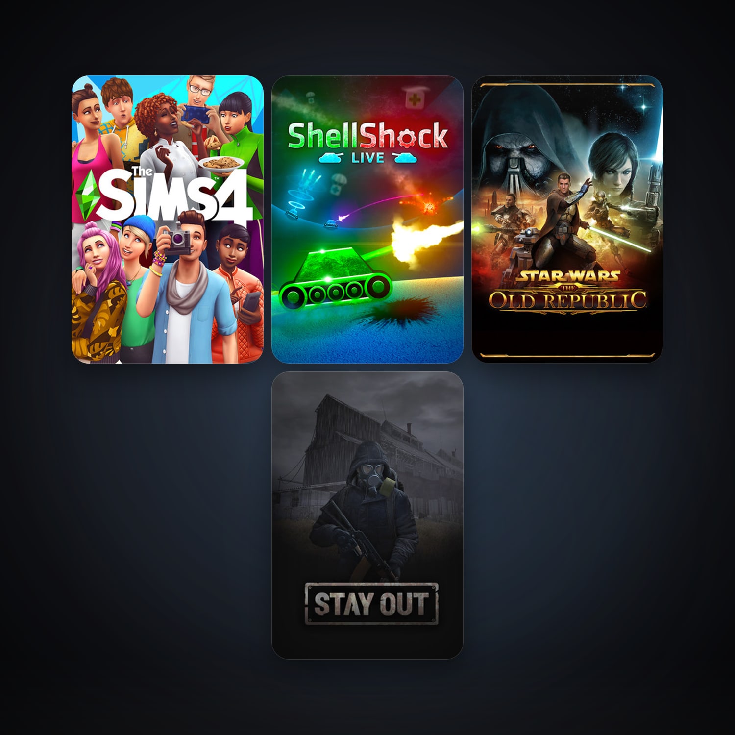 ShellShock Live + Wallpaper Engine, 8 games, clean — HabibiAccounts