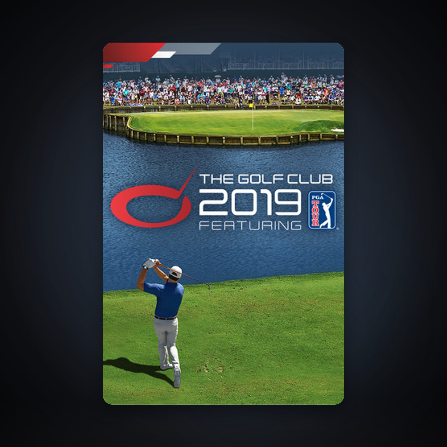 The Golf Club 2019 featuring PGA TOUR, 2 games, clean — HabibiAccounts