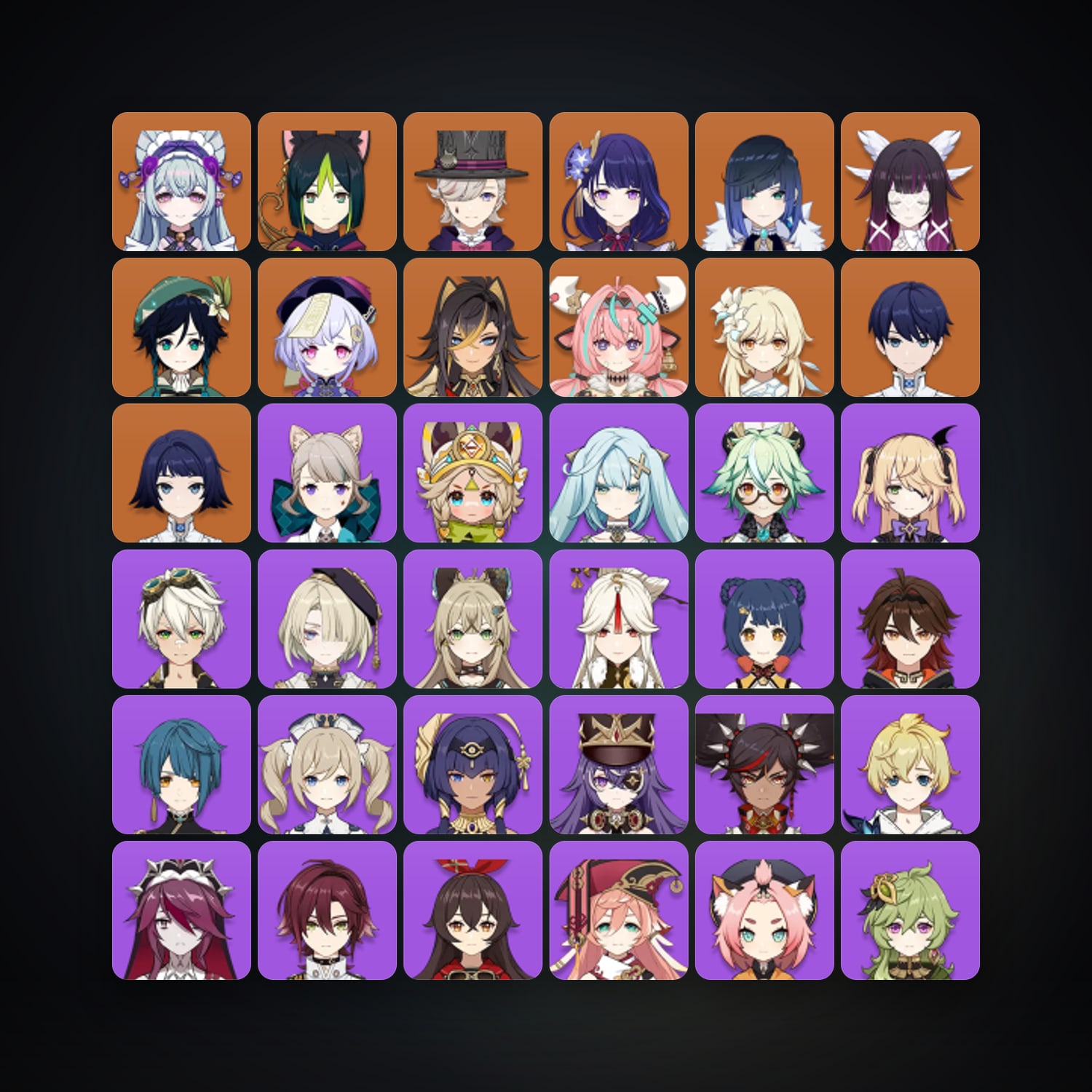 Genshin Impact | AR 55 | 52 Chars | 10× 5★ — Genshin / miHoYo Account — HabibiAccounts