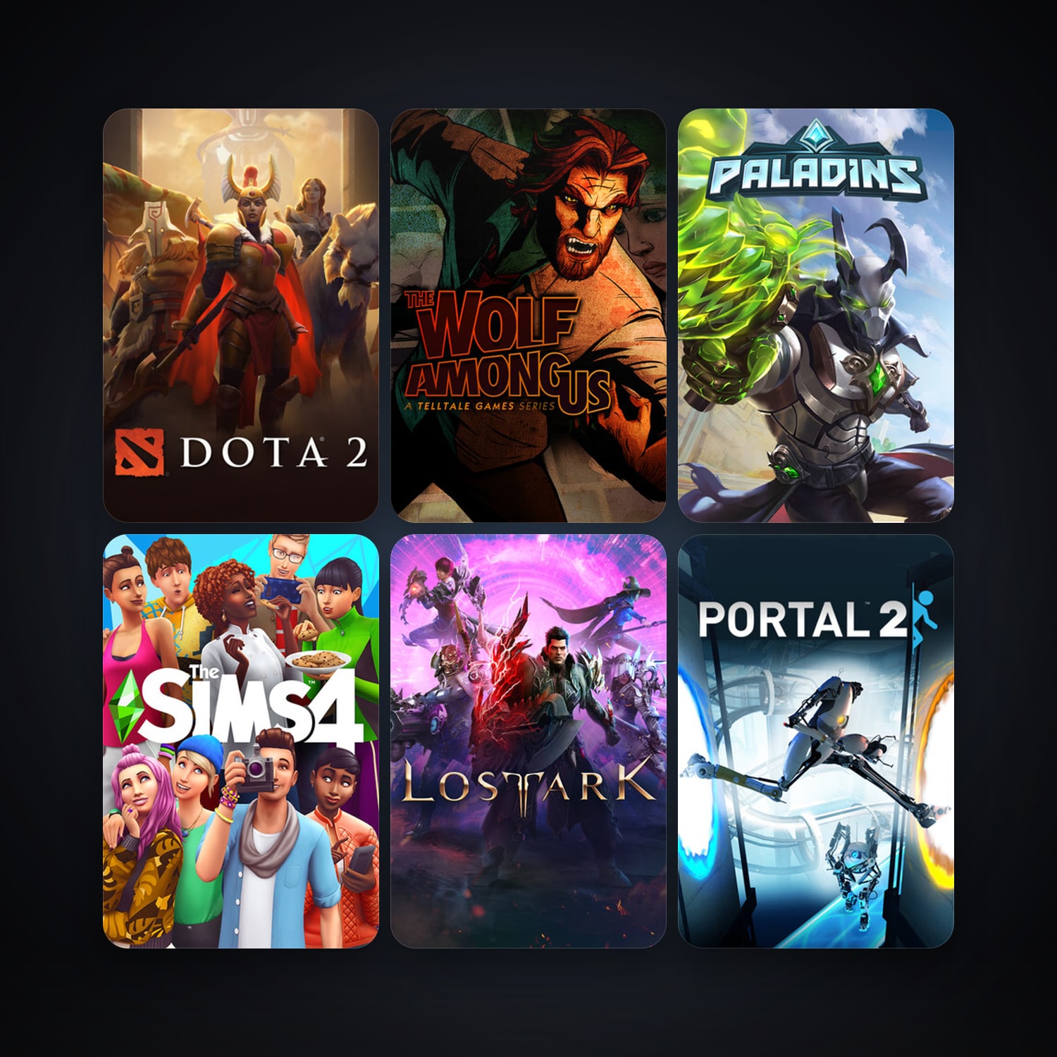 Dota 2 + Portal 2, 20 games, clean — HabibiAccounts