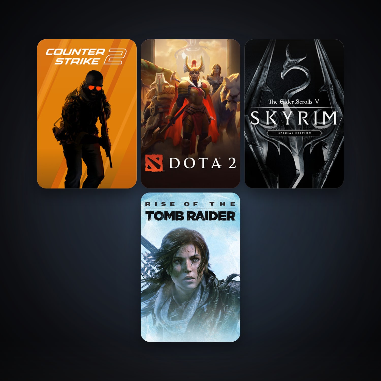 Dota 2 + CS2 Prime, 5 games, clean — HabibiAccounts