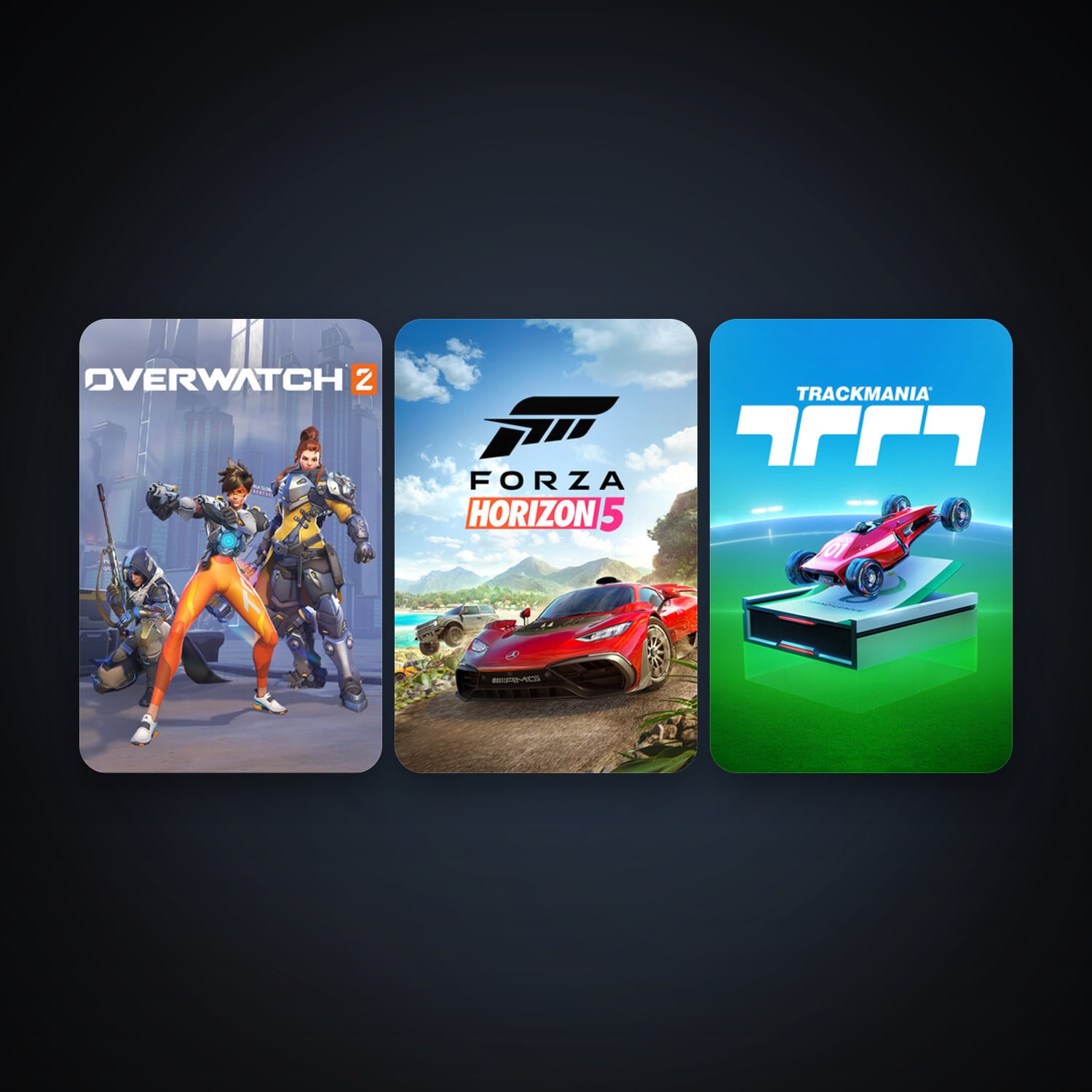 Forza Horizon 5 + Trackmania, 22 games, clean — HabibiAccounts