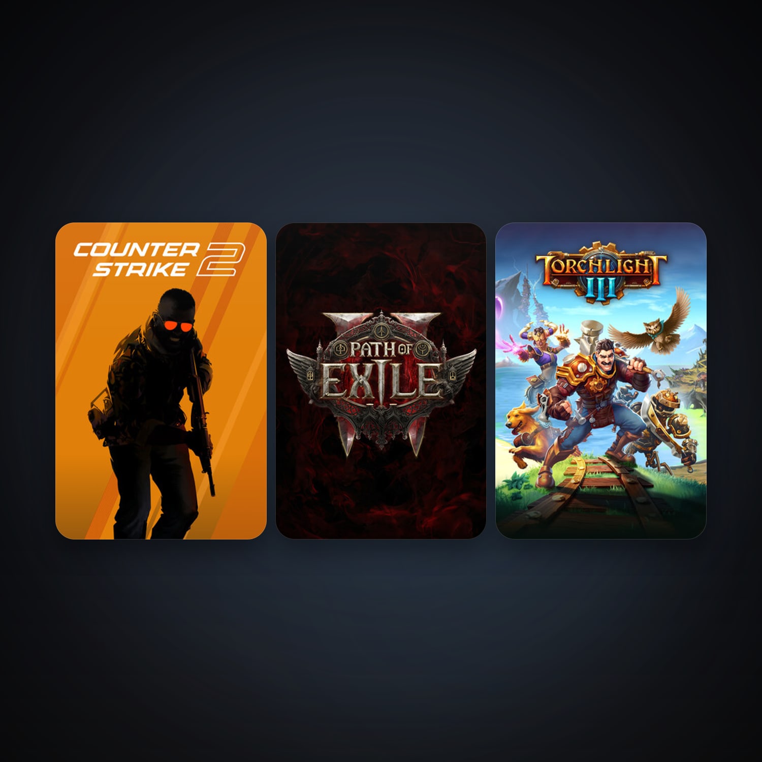 CS2 Prime + Torchlight III, 5 games, clean — HabibiAccounts