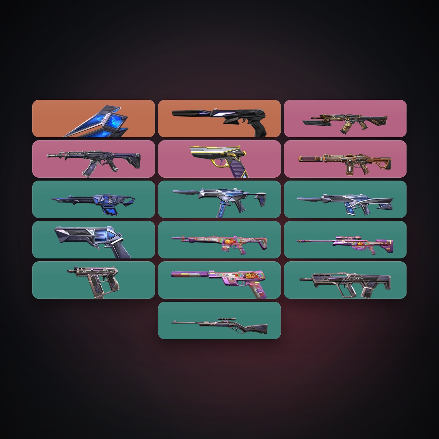 EU Bronze 1 locker — 1 knives, 18 skins, lvl 49 — HabibiAccounts