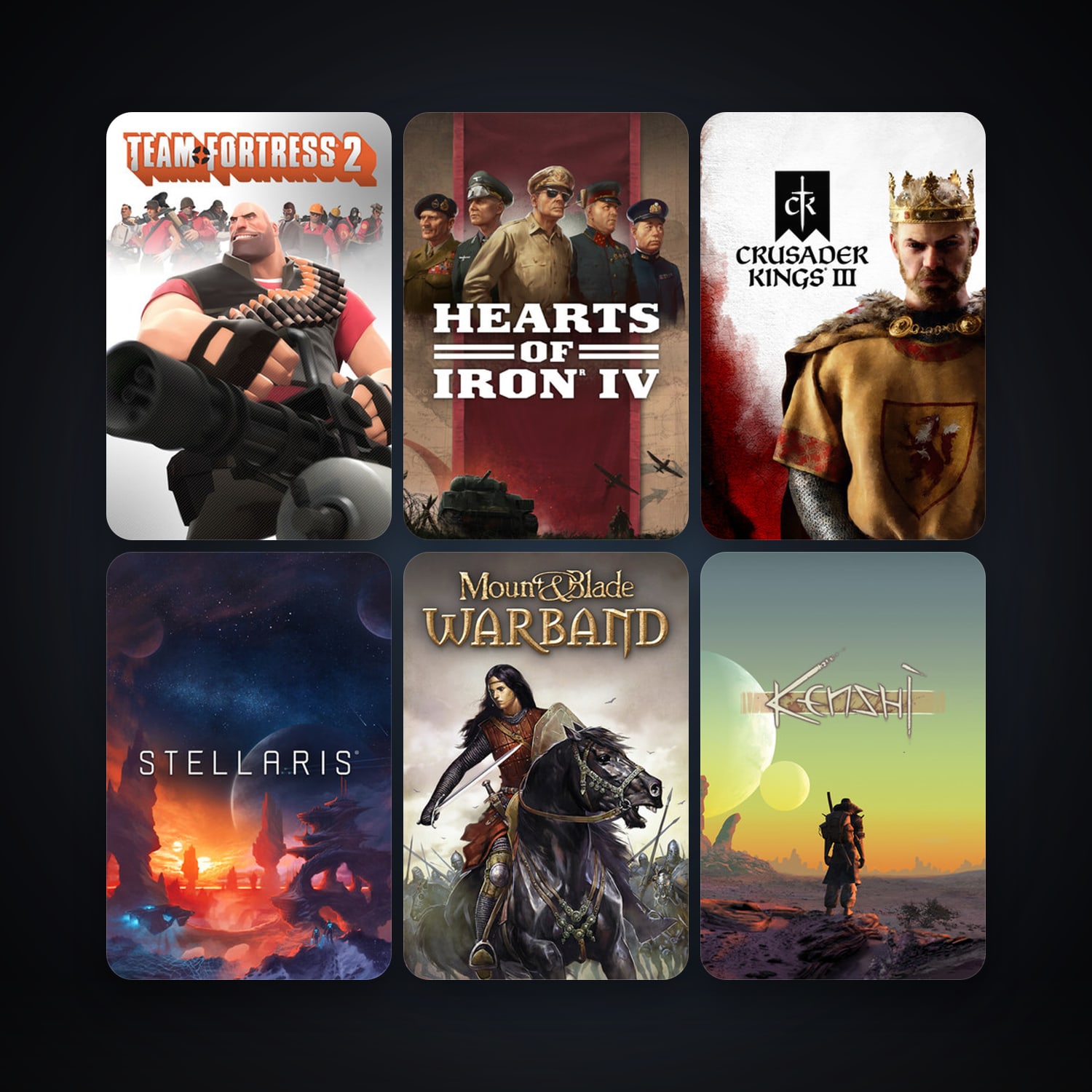 Steam 117 games, Steam 11, clean — HabibiAccounts