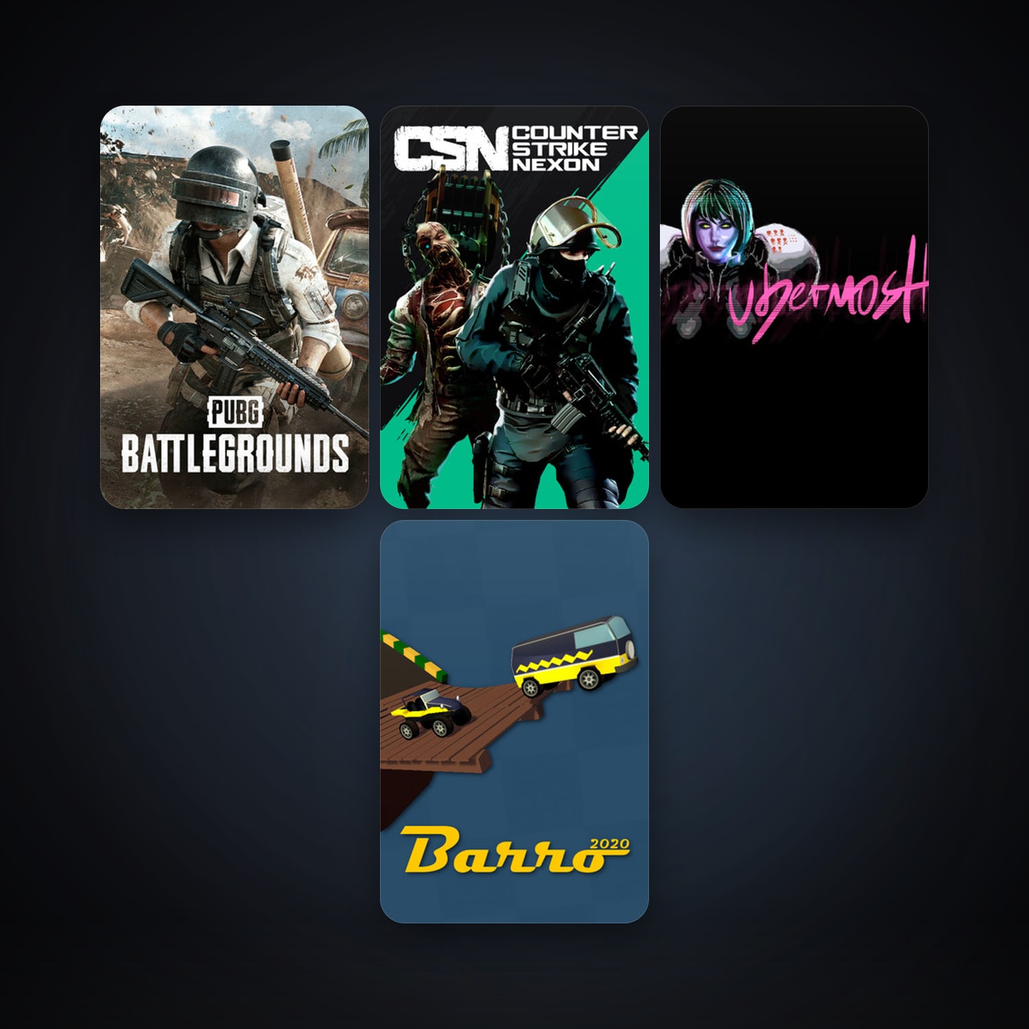 Counter-Strike Nexon: Studio + UBERMOSH, 14 games, clean — HabibiAccounts