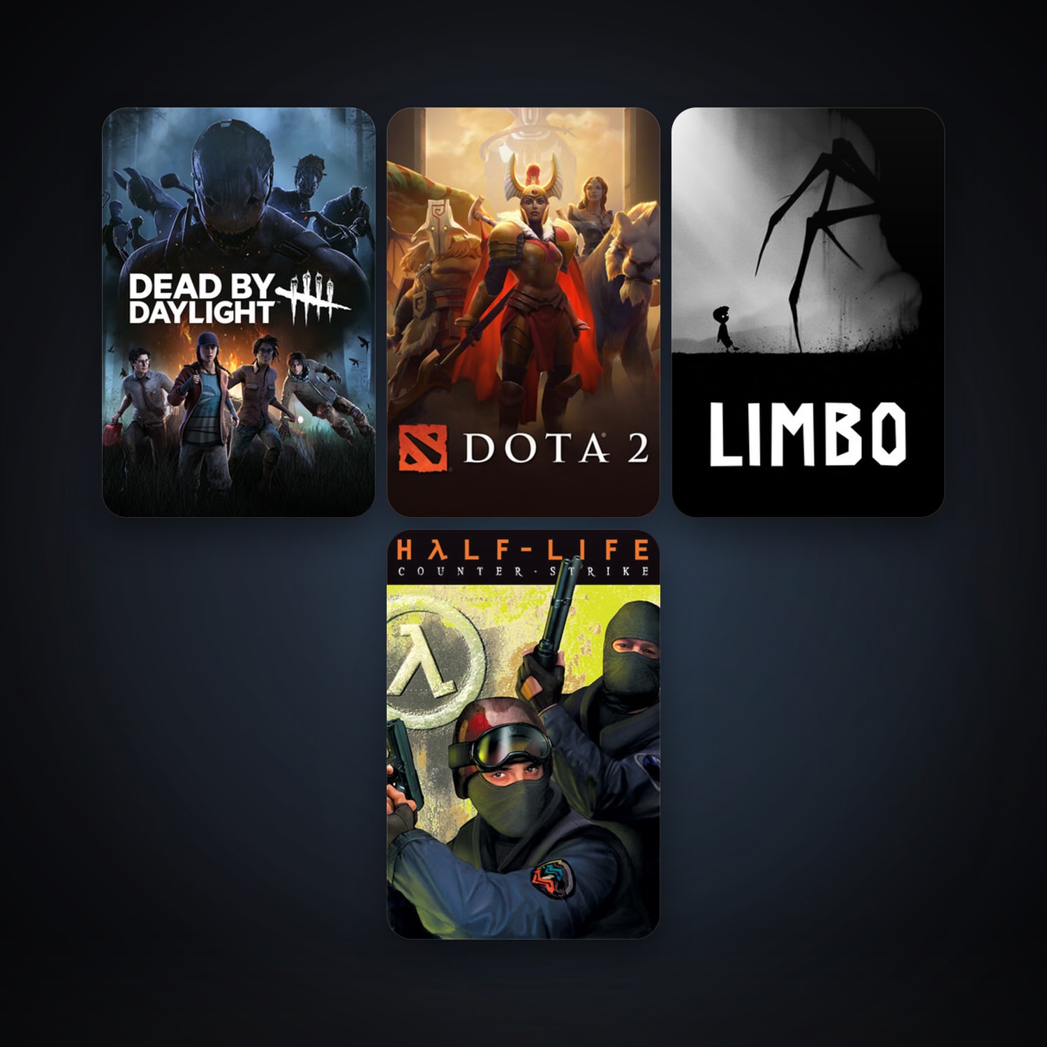 Counter-Strike + Dota 2, 9 games, clean — HabibiAccounts