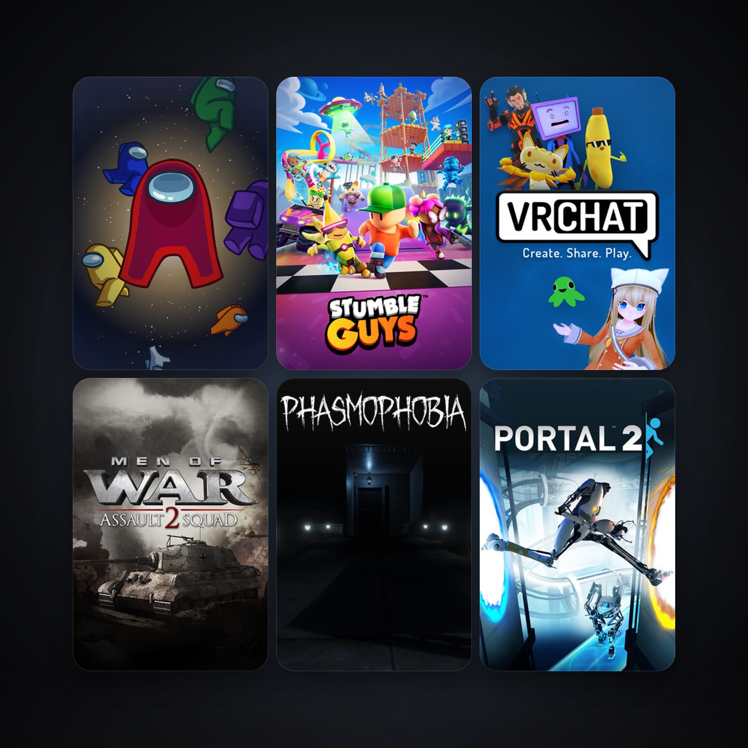 Portal 2 + Free CS2 (No Prime), 22 games, clean — HabibiAccounts