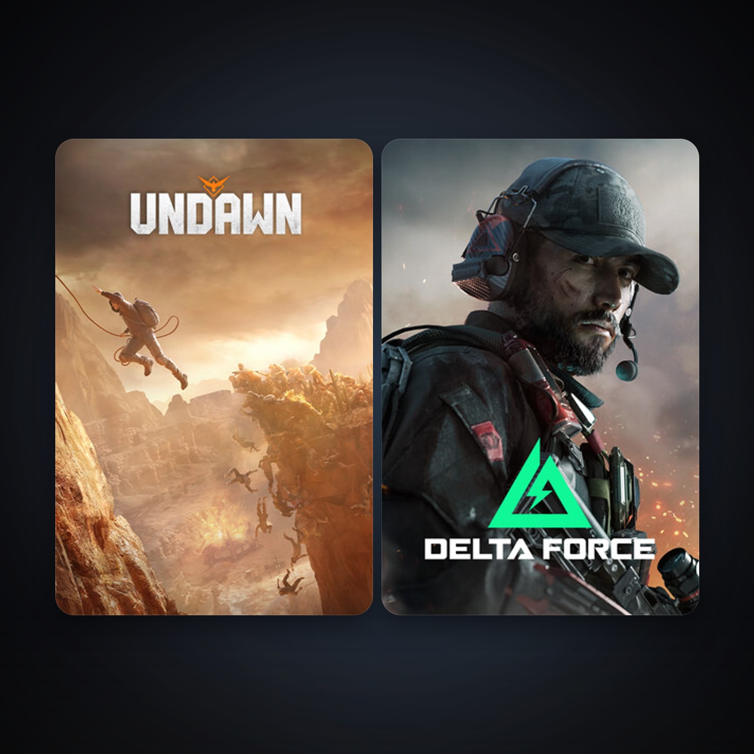 Undawn + Delta Force: Hawk Ops, 5 games, clean — HabibiAccounts