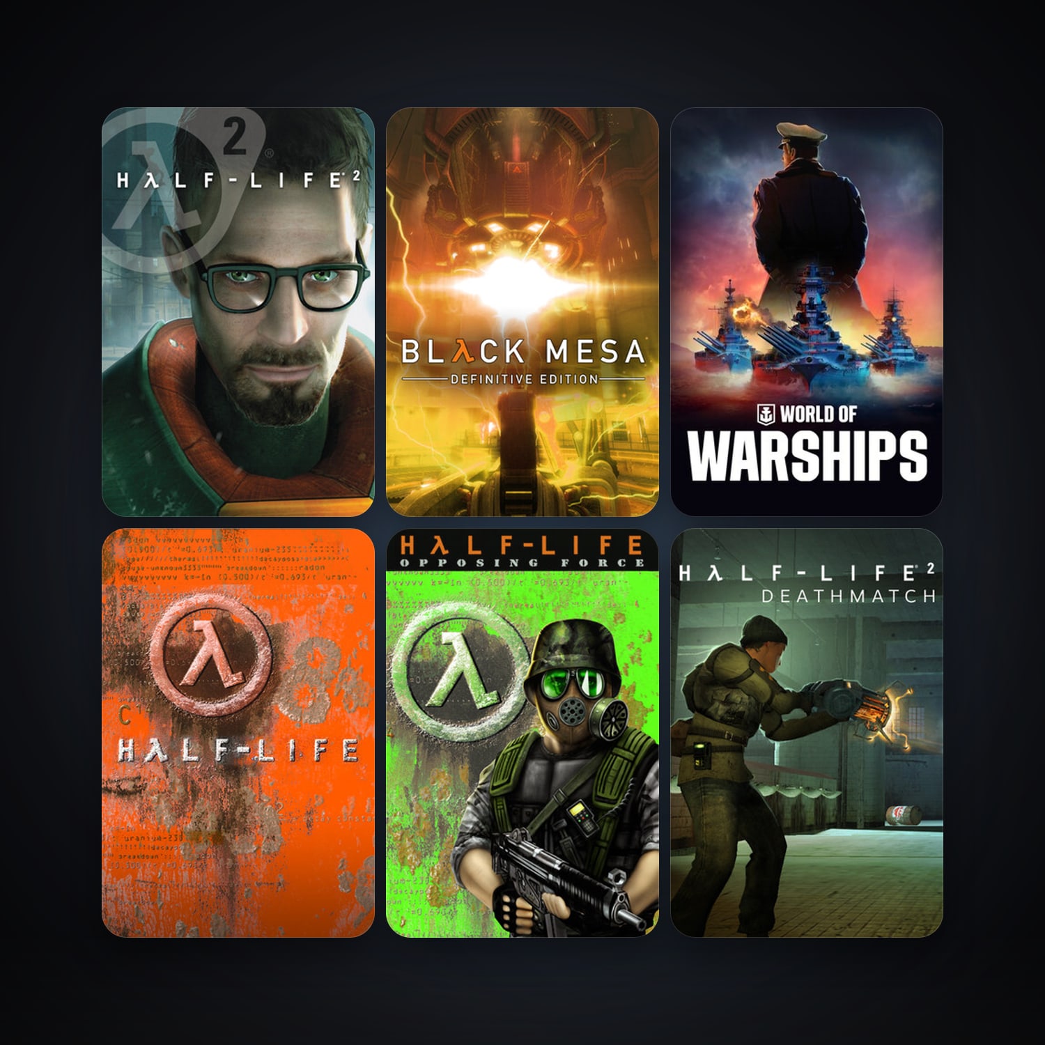 Team Fortress Classic + Half-Life: Opposing Force, 10 games, clean — HabibiAccounts