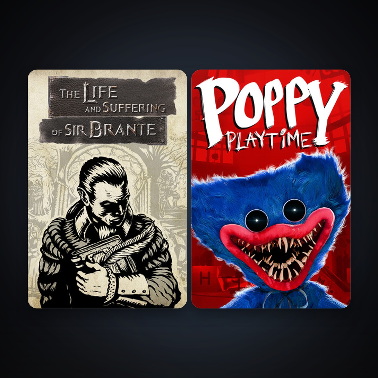 The Life and Suffering of Sir Brante + Poppy Playtime, 3 games, clean — HabibiAccounts