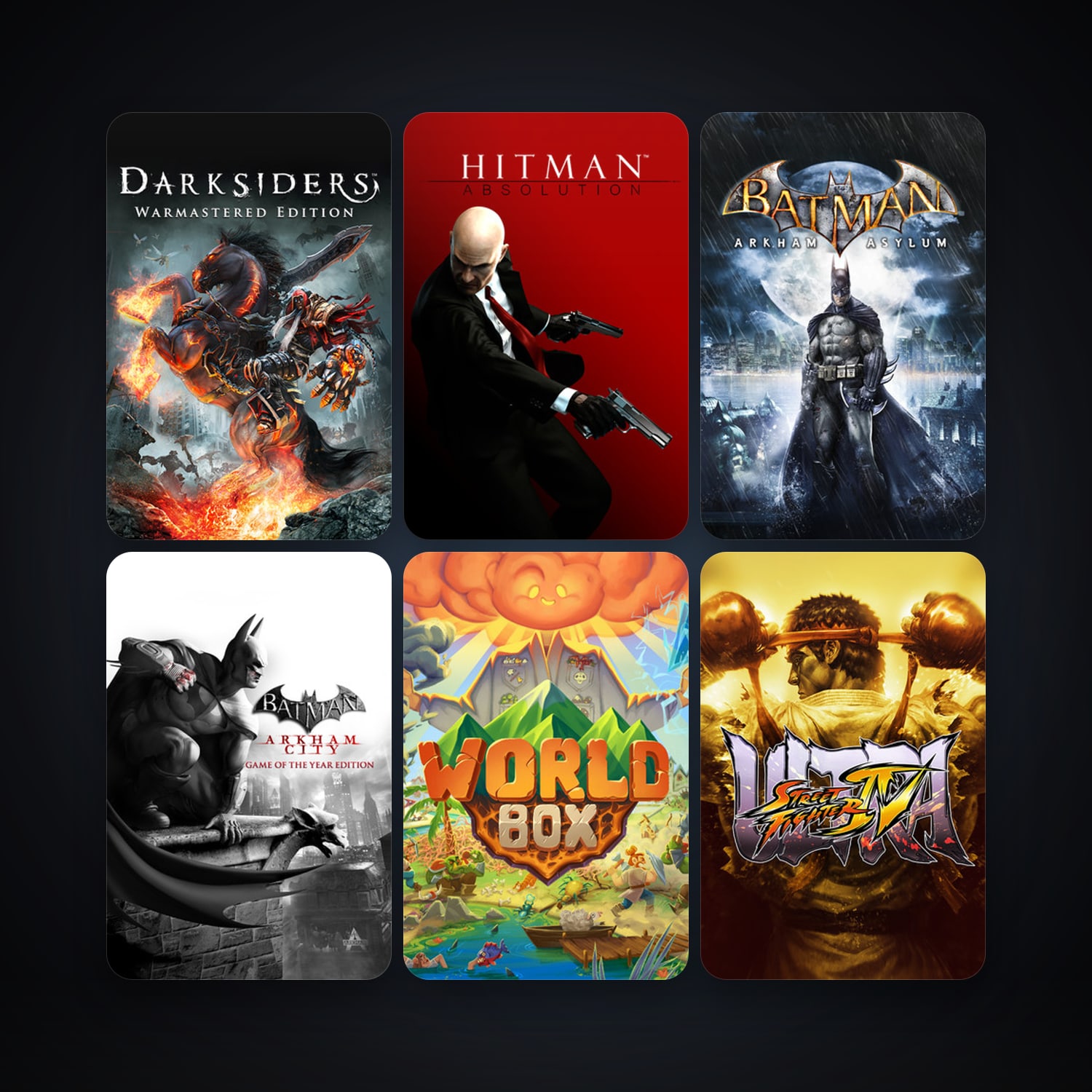 The Witcher: Enhanced Edition Director's Cut + Batman: Arkham Asylum Game of the Year Edition, 24 games, clean — HabibiAccounts