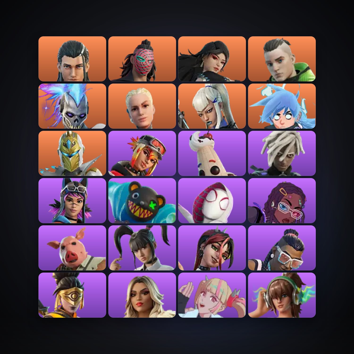 Fortnite account with The Ageless & Kado Thorne — 57 skins — 650 V-Bucks — lvl 1344 — HabibiAccounts