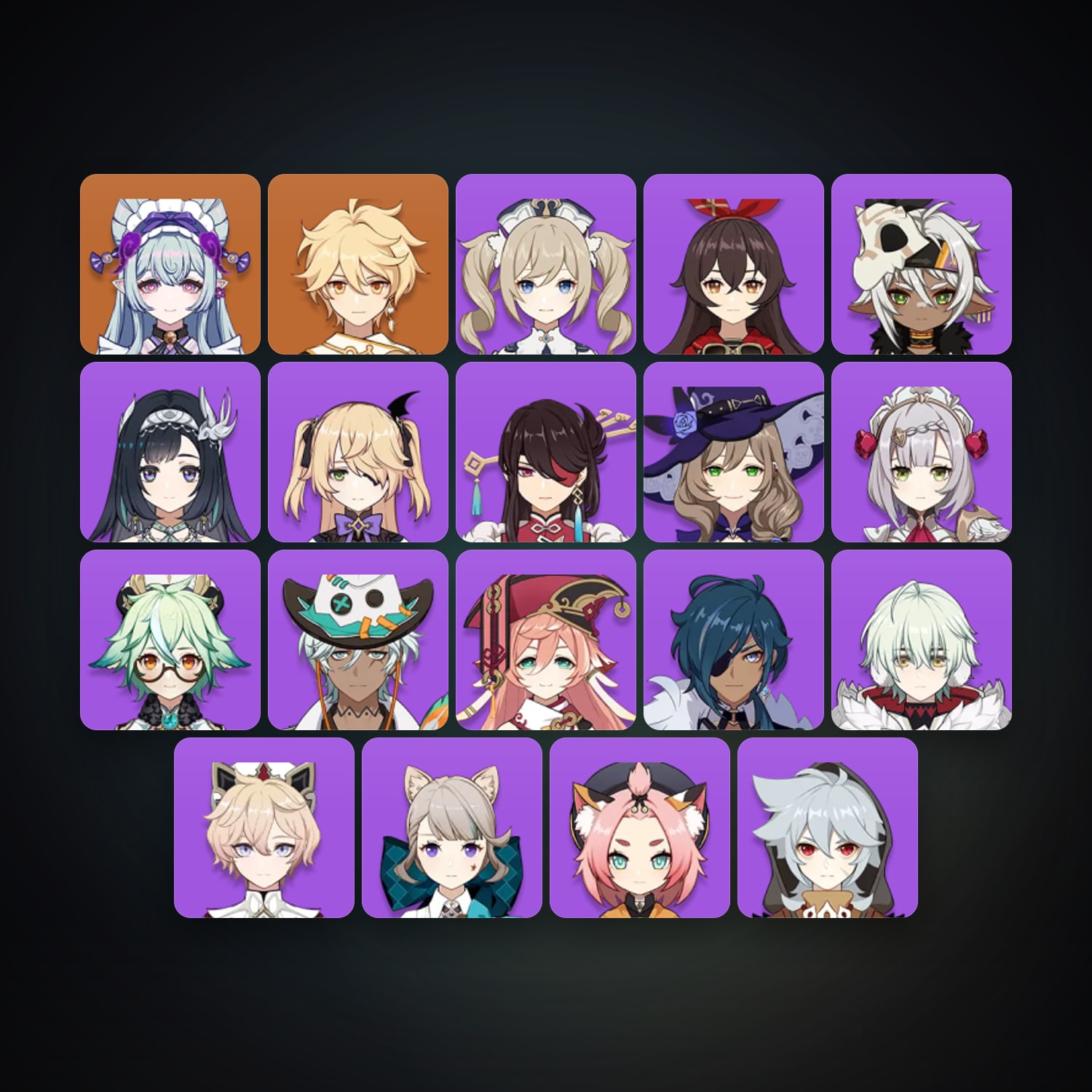 Genshin Impact | AR 31 | 19 Chars | 1× 5★ — Genshin / miHoYo Account — HabibiAccounts