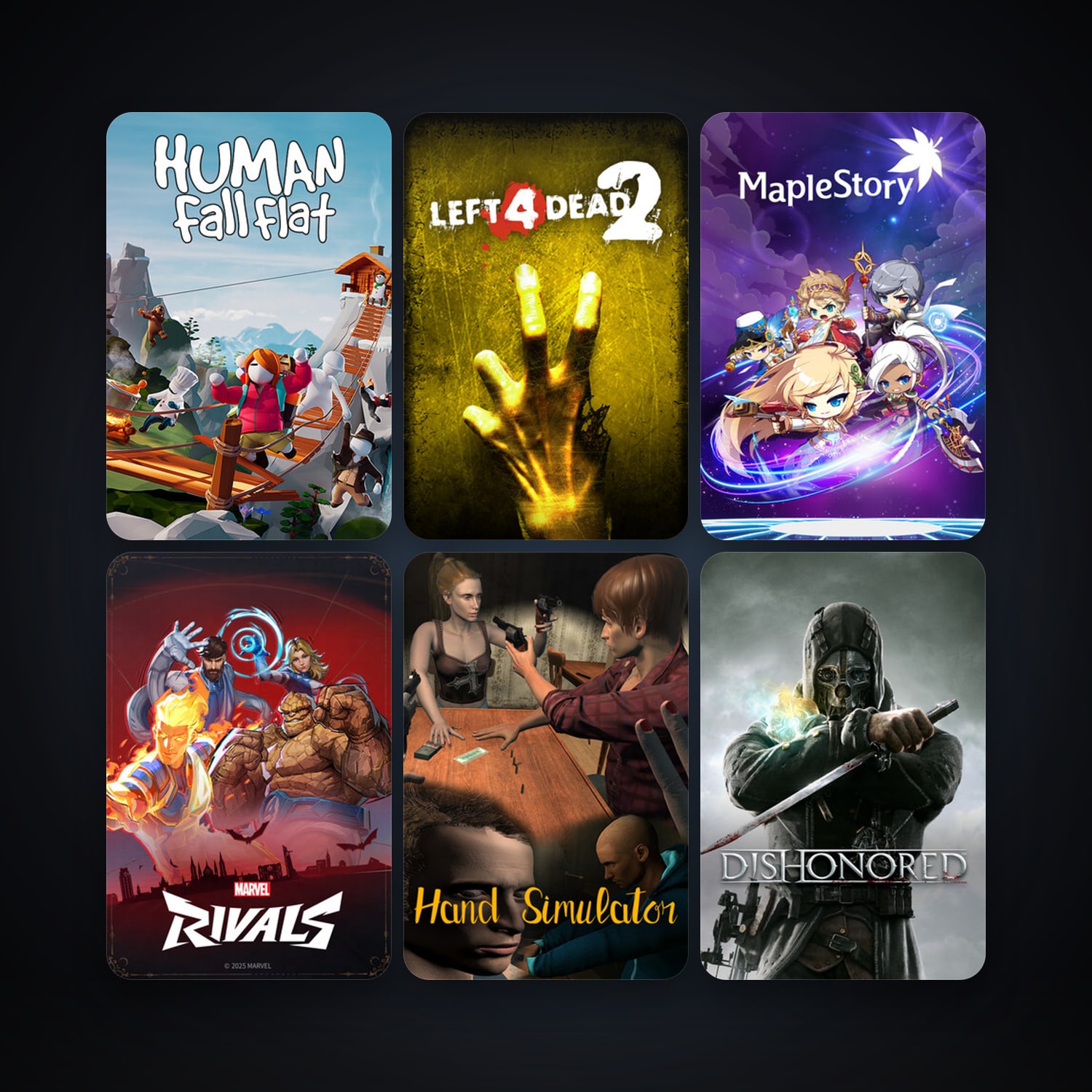 Left 4 Dead + Left 4 Dead 2, 7 games, clean — HabibiAccounts