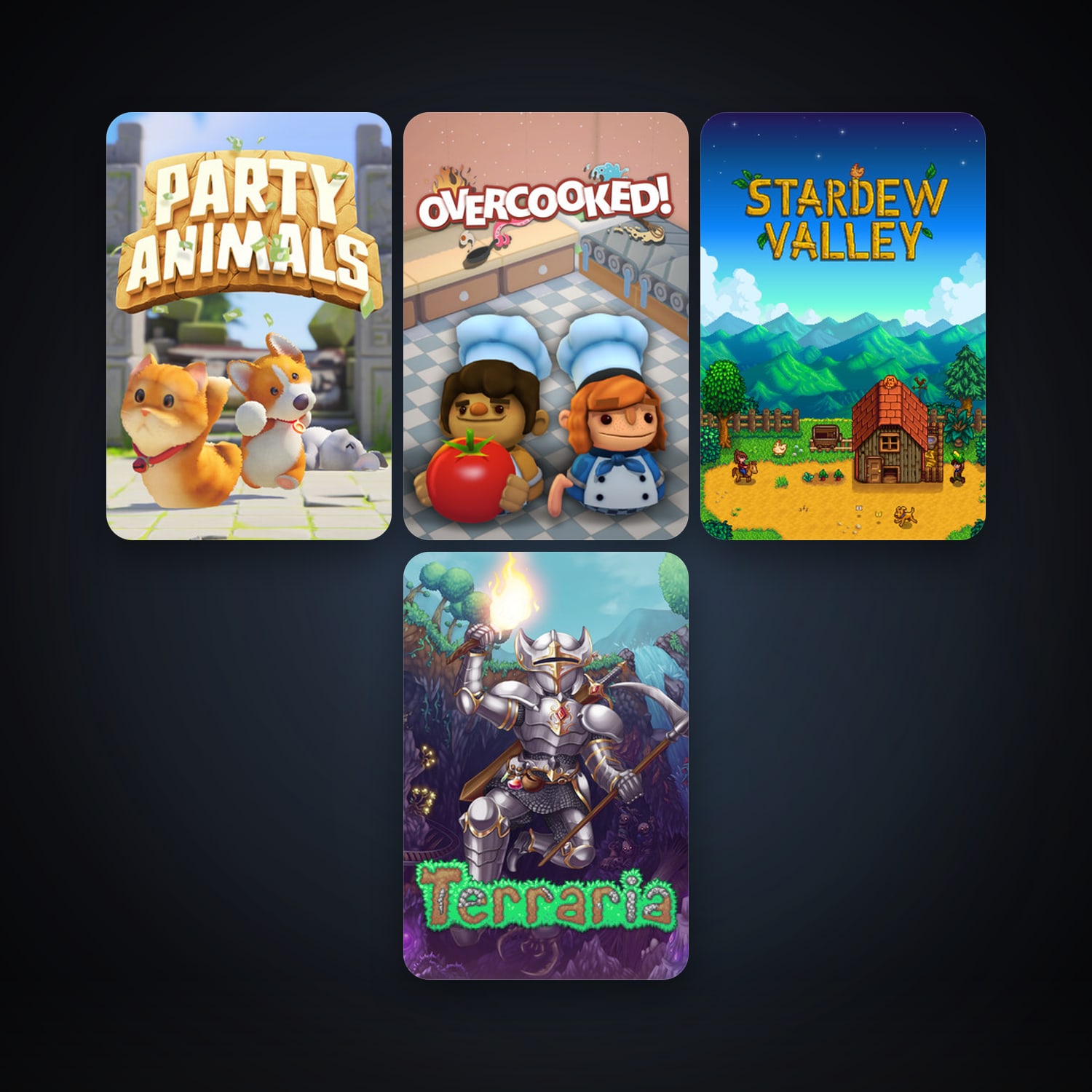 Terraria + Stardew Valley, 6 games, clean — HabibiAccounts