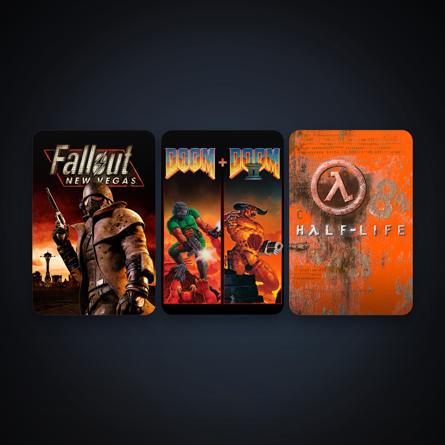 Half-Life + Ultimate Doom, 6 games, clean — HabibiAccounts