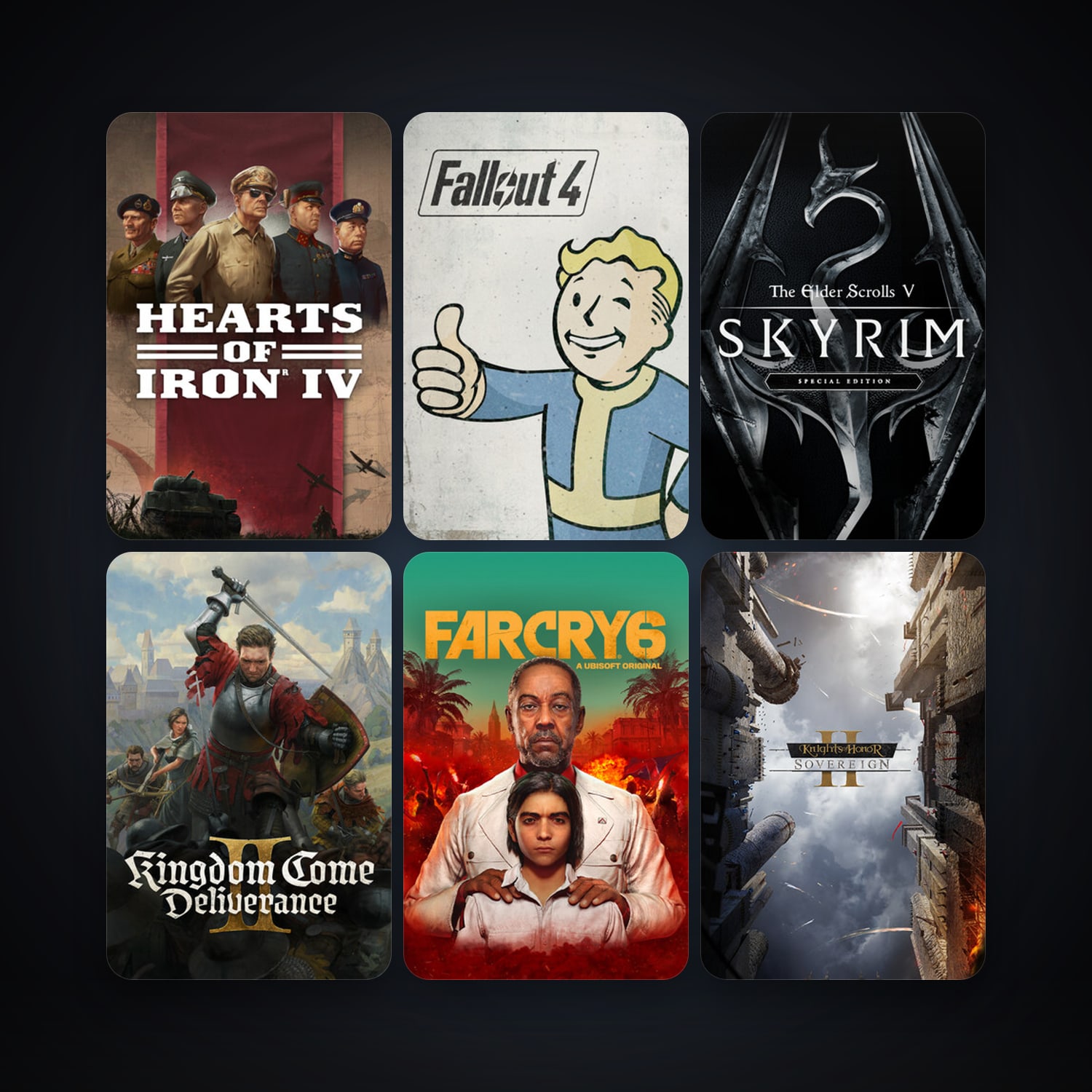 The Elder Scrolls V: Skyrim + Fallout 4, 29 games, clean — HabibiAccounts