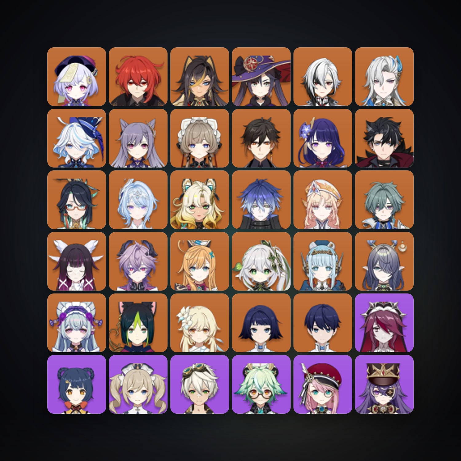 Genshin Impact | AR 60 | 80 Chars | 26× 5★ — Genshin / miHoYo Account — HabibiAccounts