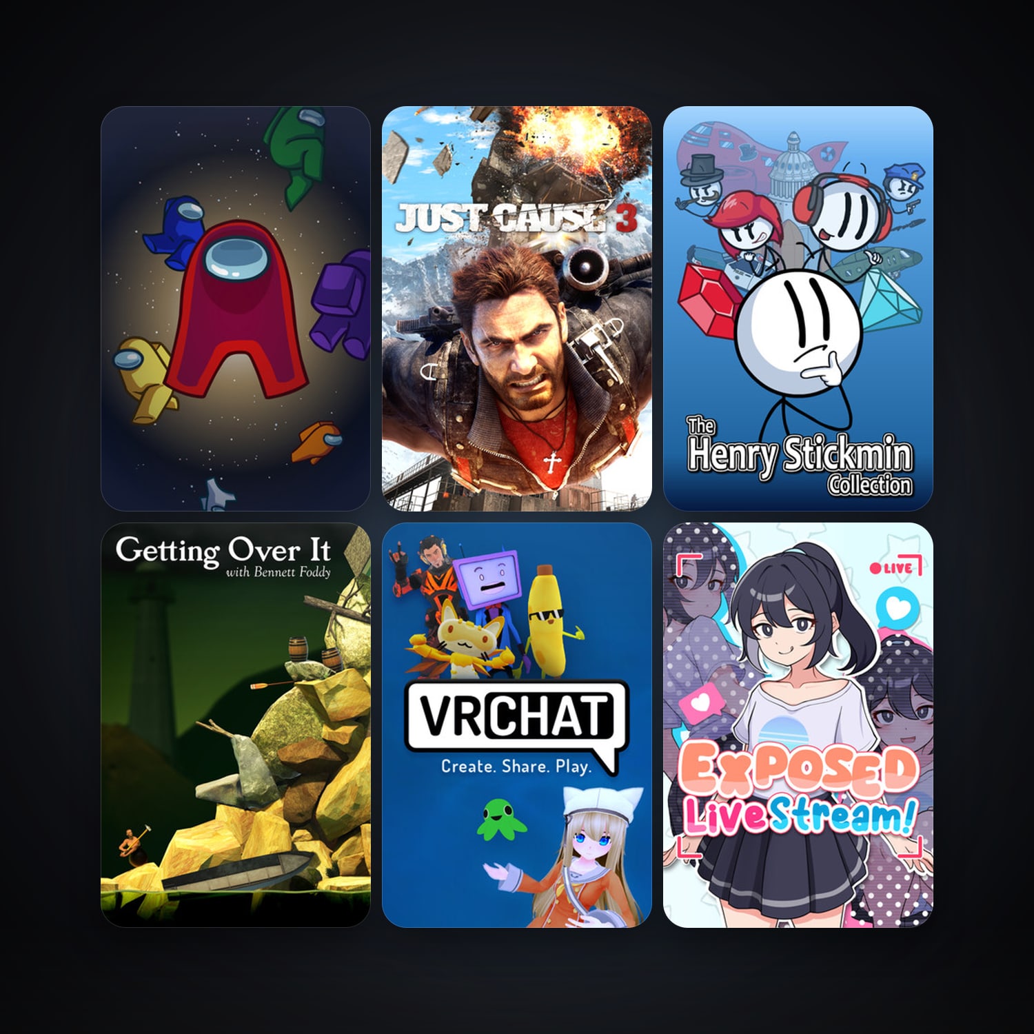Team Fortress 2 + Just Cause 3, 143 games, clean — HabibiAccounts