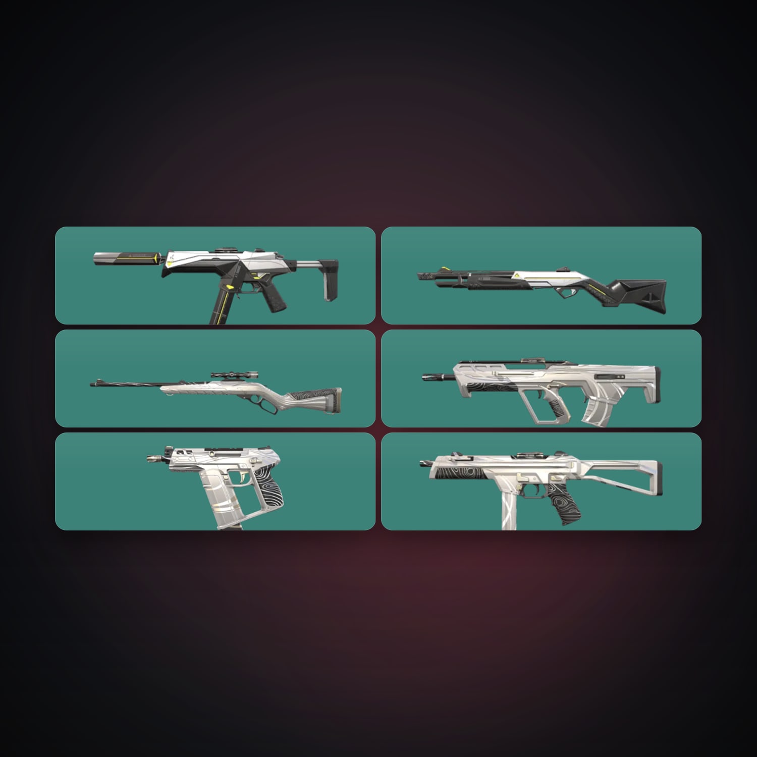 EU Gold 3 locker — 6 skins, lvl 4 — HabibiAccounts