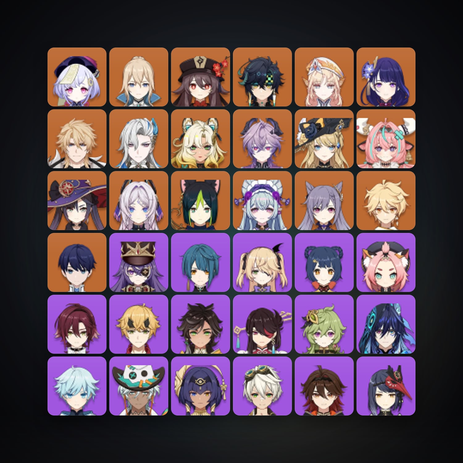 Genshin Impact | AR 59 | 67 Chars | 17× 5★ — Genshin / miHoYo Account — HabibiAccounts