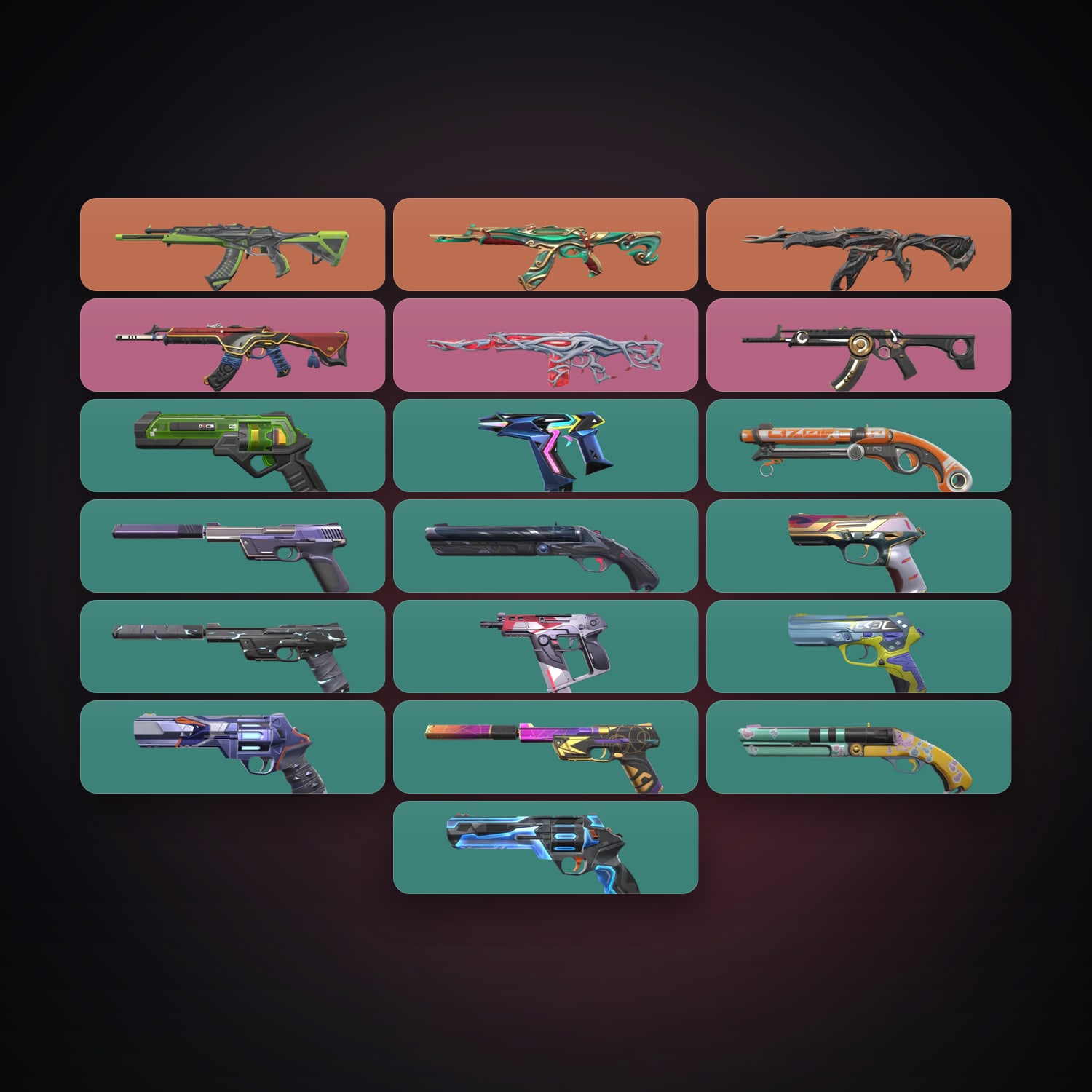 EU Silver 3 locker — 19 skins, lvl 259 — HabibiAccounts